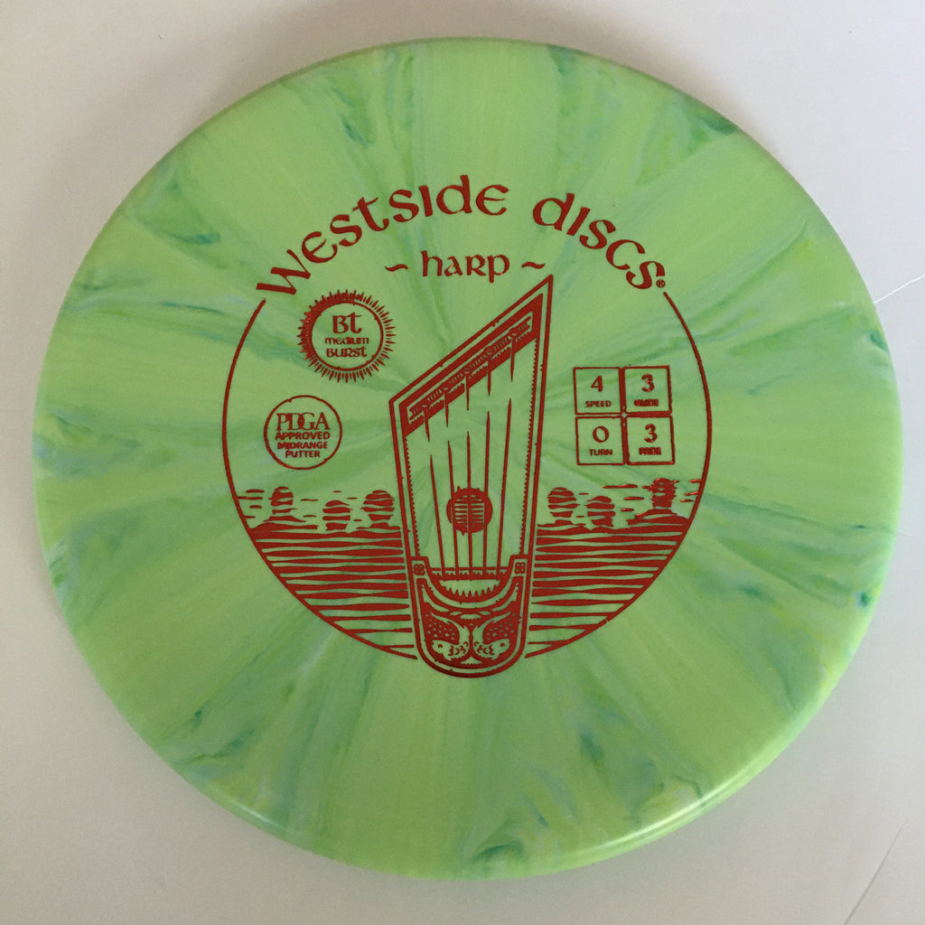 Westside Discs BT Medium Burst Harp 4/3/0/3