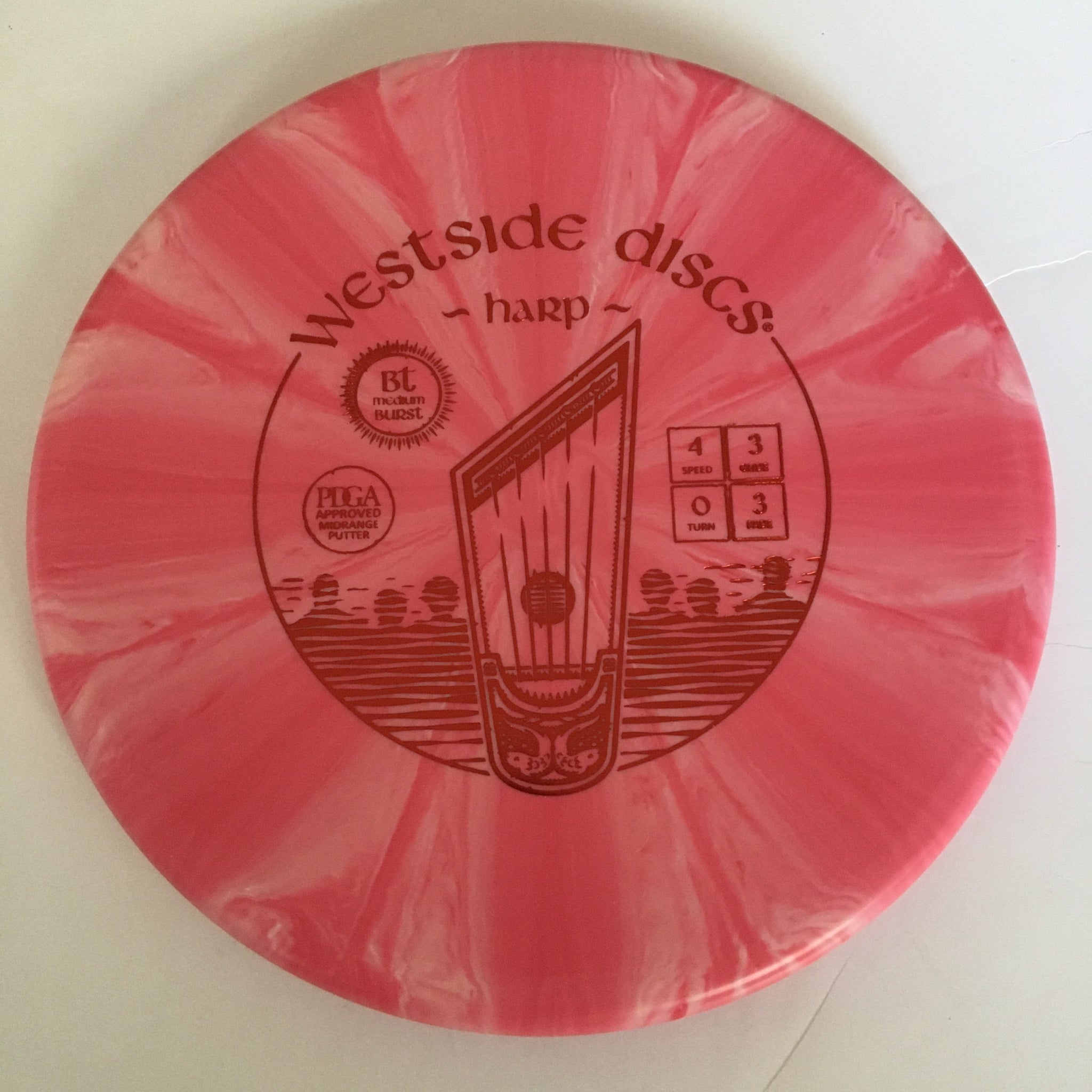 Westside Discs BT Medium Burst Harp 4/3/0/3
