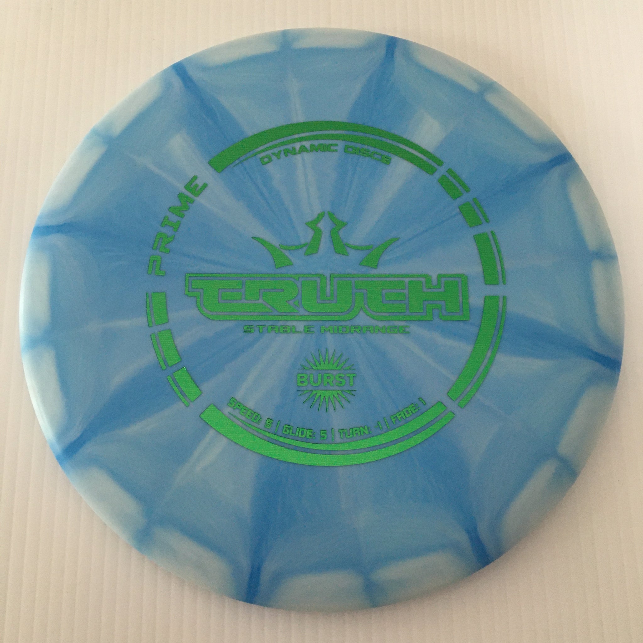 Dynamic Discs Prime Burst Truth 5/5/-1/1