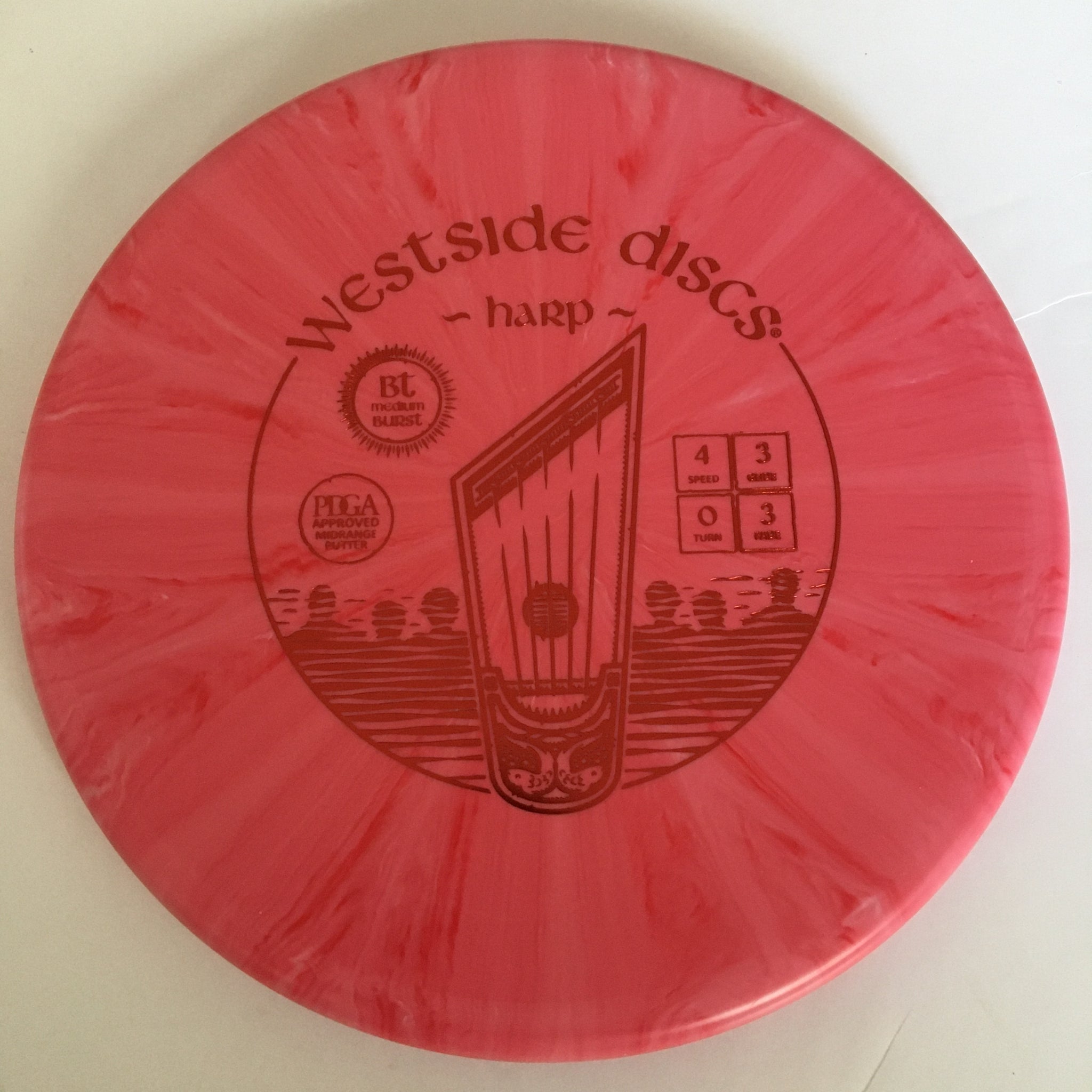 Westside Discs BT Medium Burst Harp 4/3/0/3
