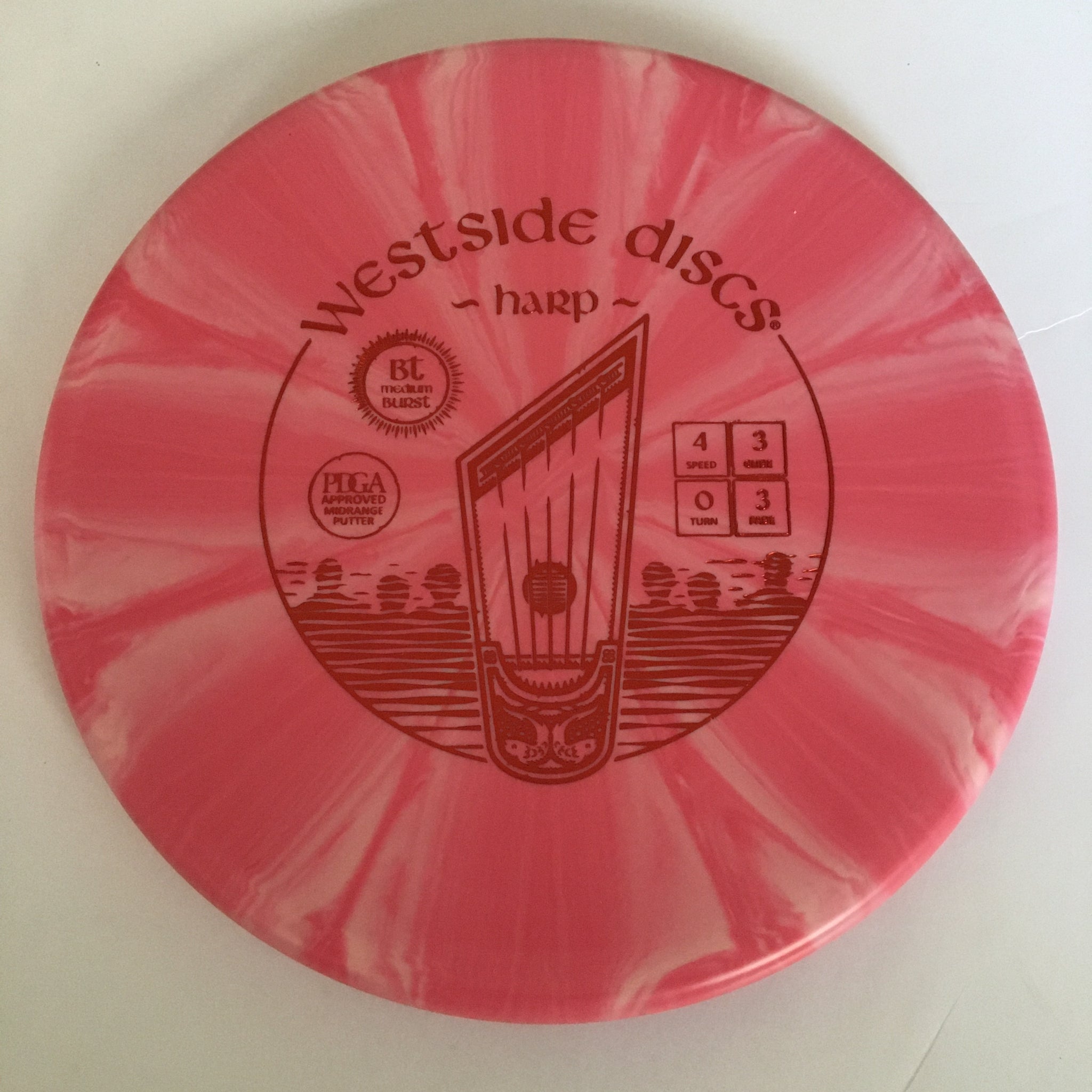 Westside Discs BT Medium Burst Harp 4/3/0/3