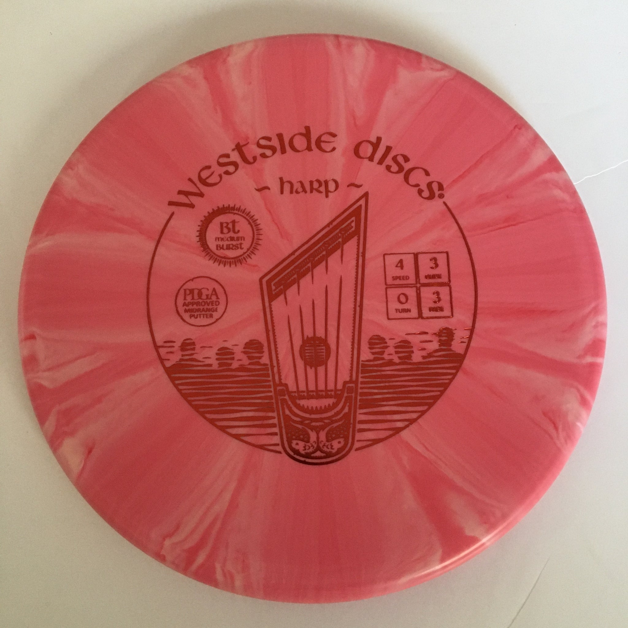 Westside Discs BT Medium Burst Harp 4/3/0/3
