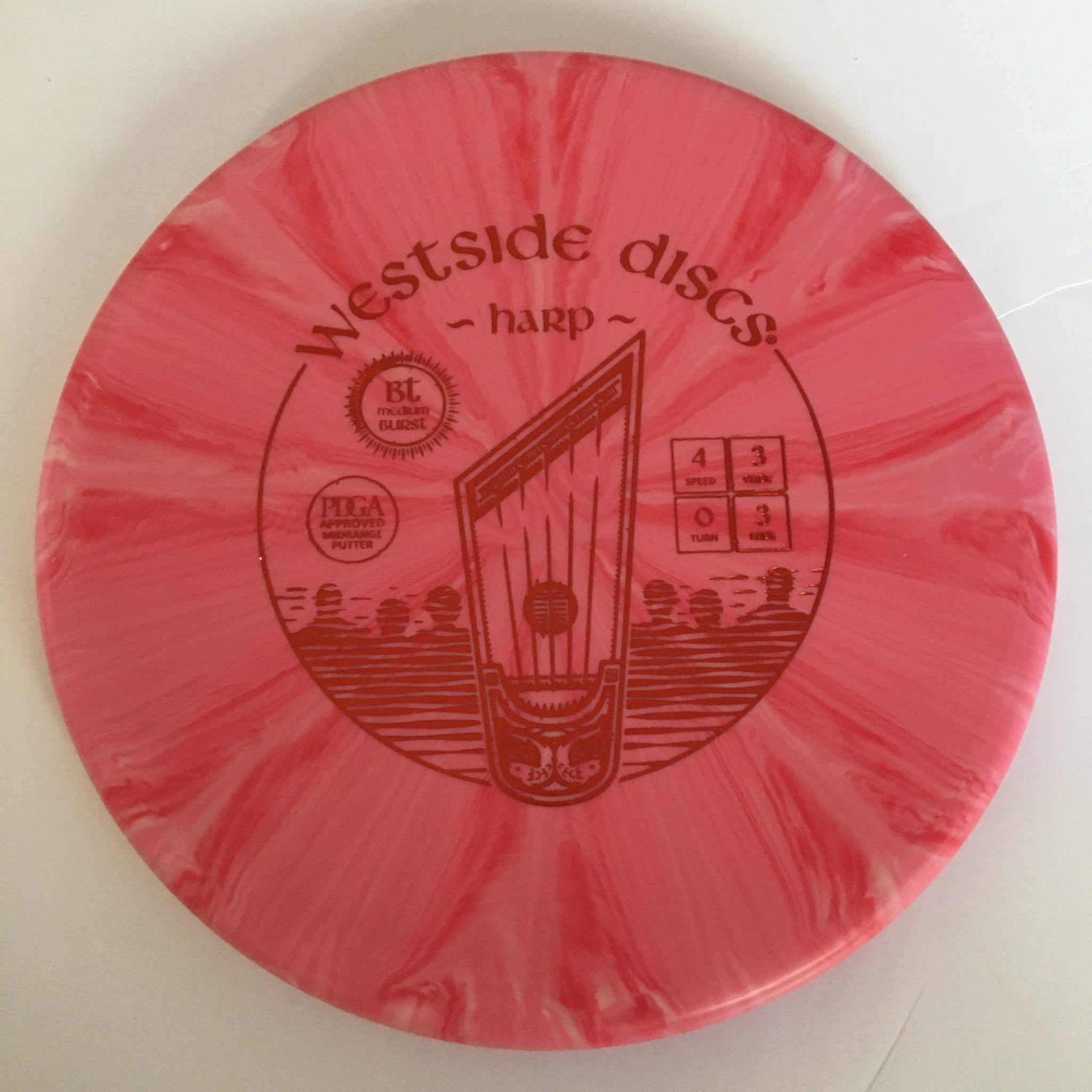 Westside Discs BT Medium Burst Harp 4/3/0/3