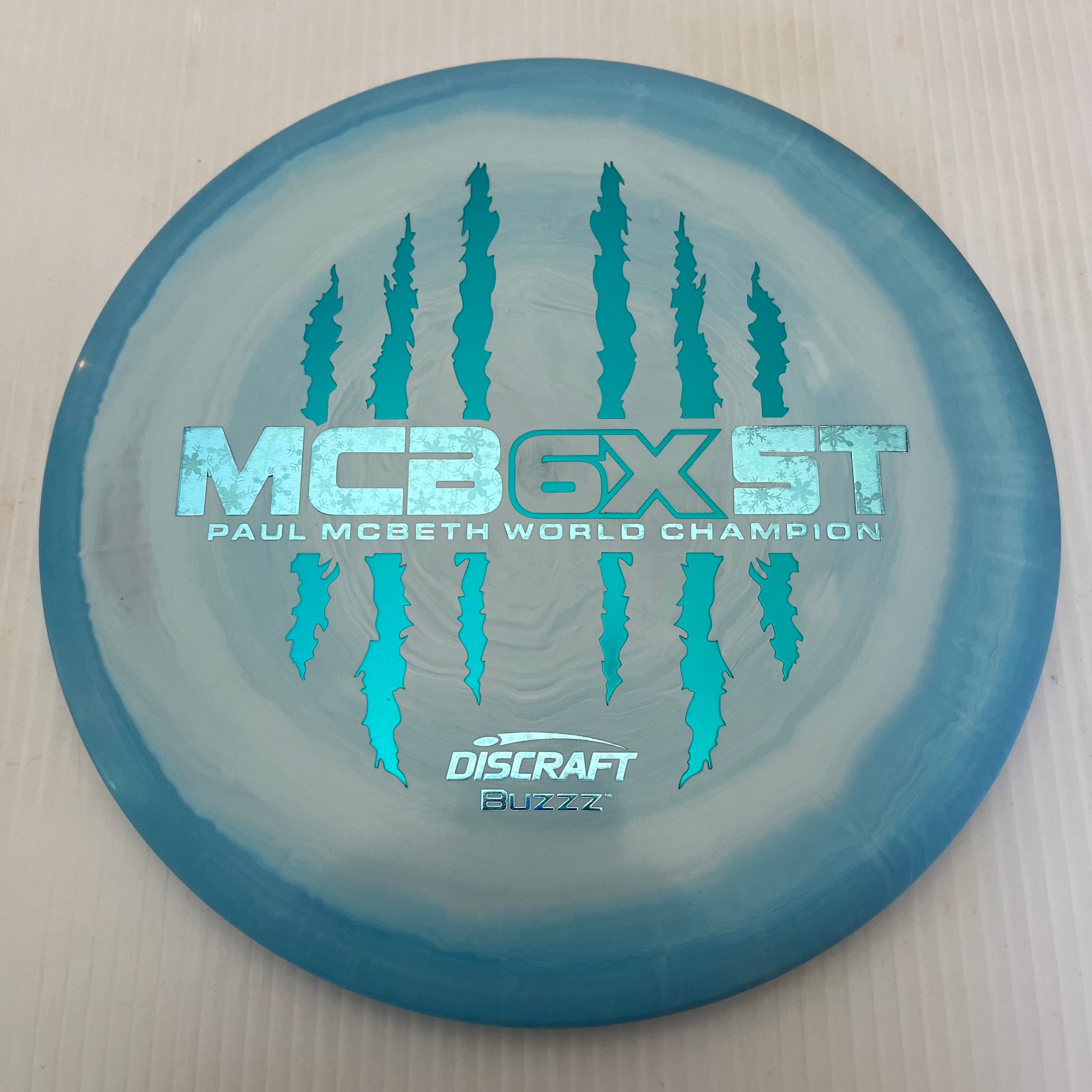 Discraft Paul McBeth 6x Claws Swirly ESP Buzzz 5/4/-1/1