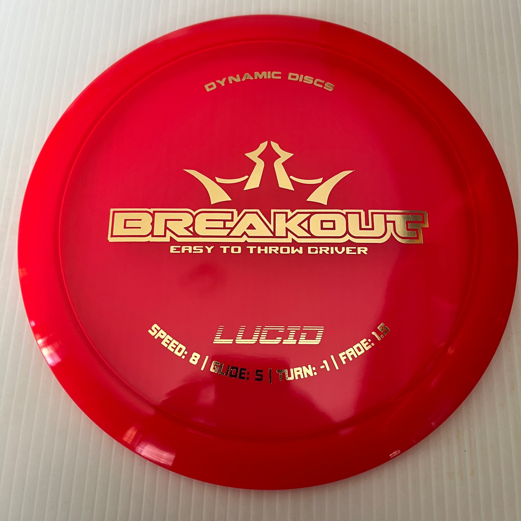 Dynamic Discs Lucid Breakout 8/5/-1/1.5