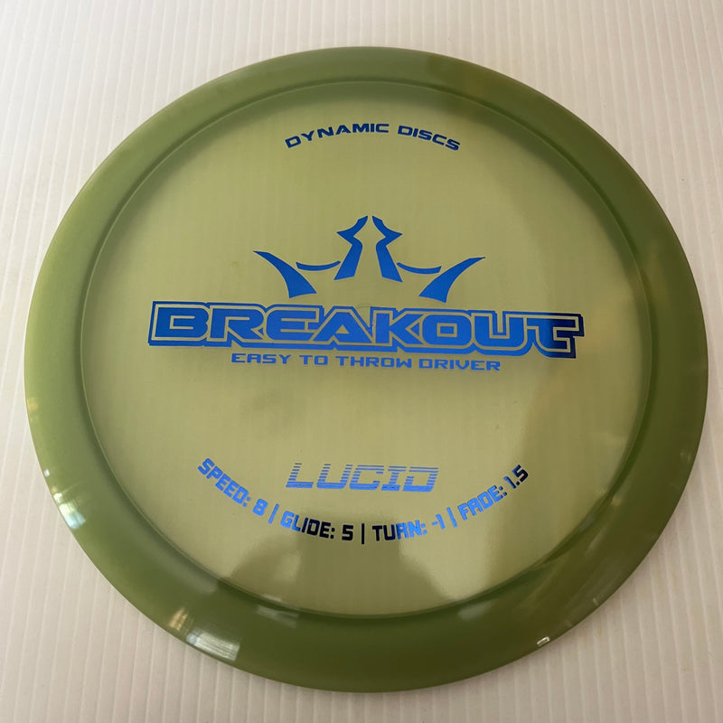 Dynamic Discs Lucid Breakout 8/5/-1/1.5