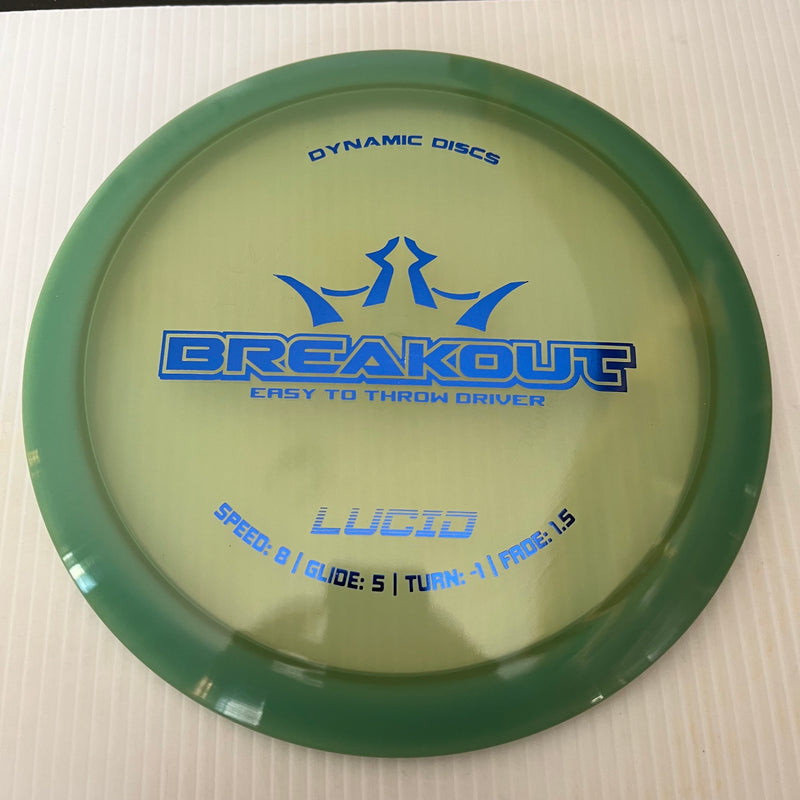 Dynamic Discs Lucid Breakout 8/5/-1/1.5