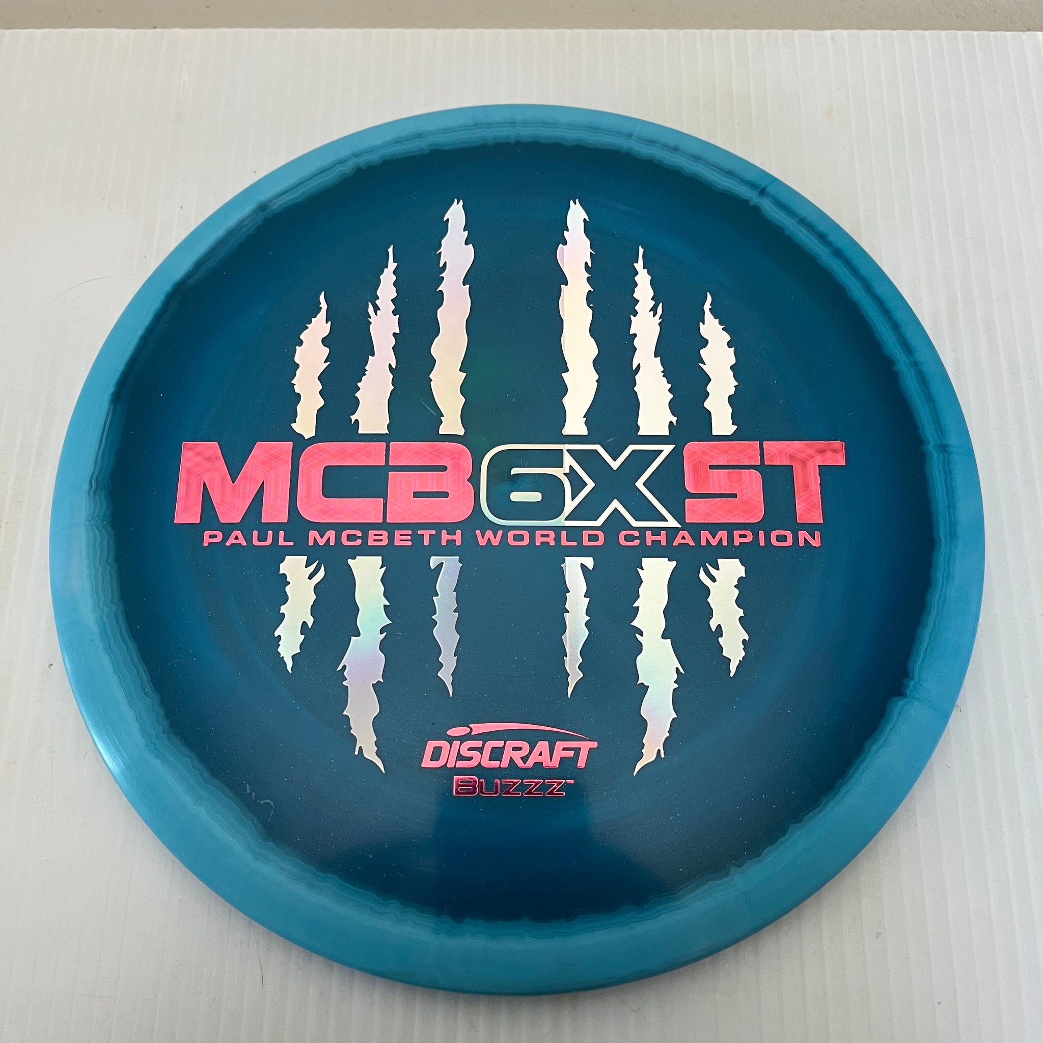 Discraft Paul McBeth 6x Claws Swirly ESP Buzzz 5/4/-1/1
