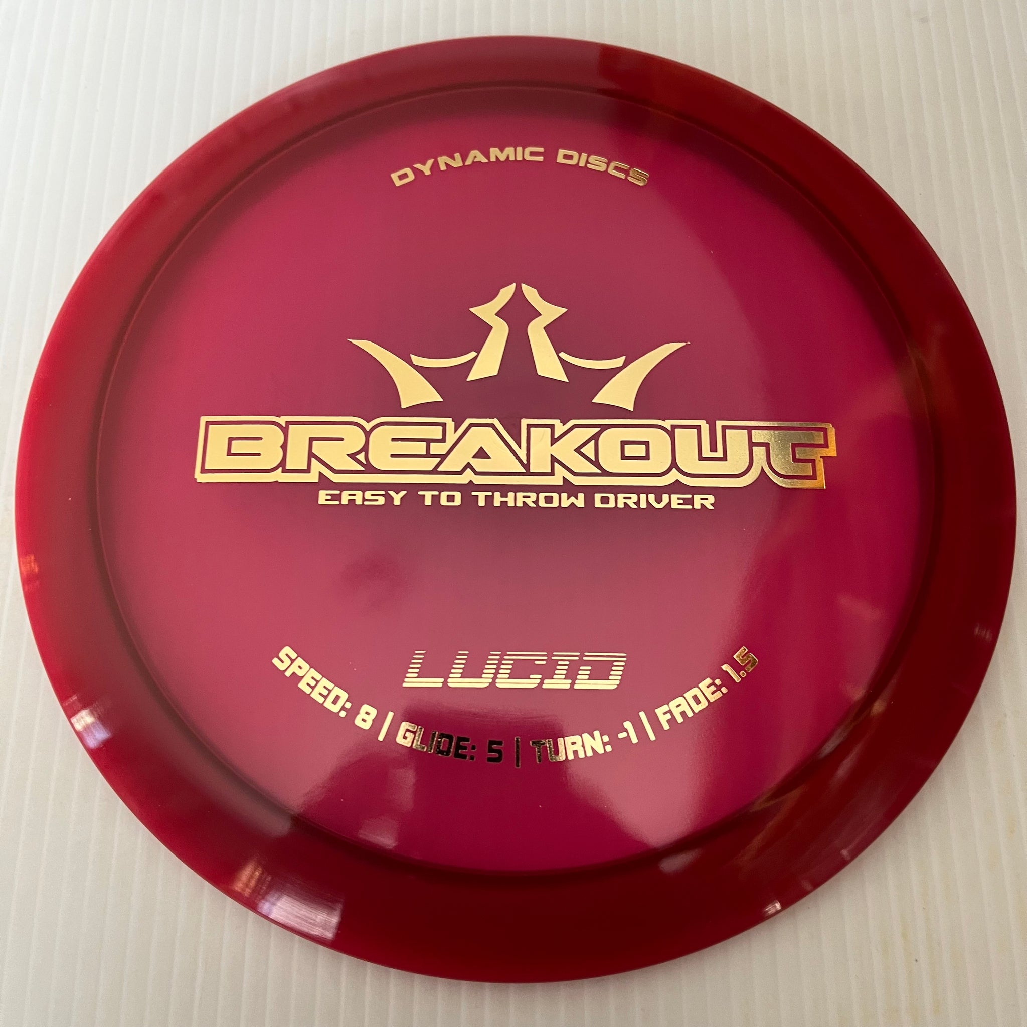 Dynamic Discs Lucid Breakout 8/5/-1/1.5