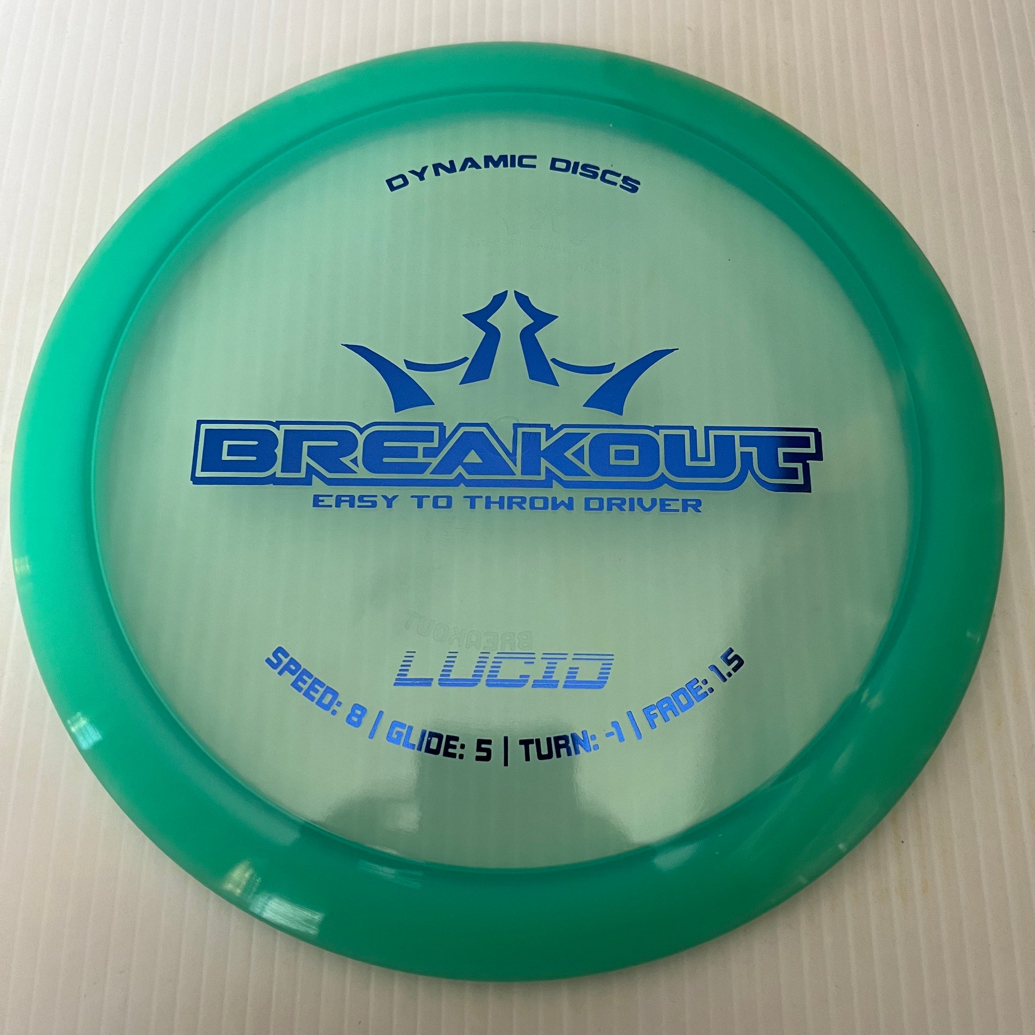 Dynamic Discs Lucid Breakout 8/5/-1/1.5