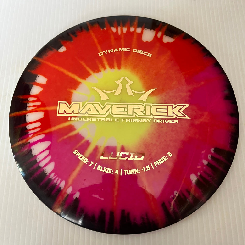 Dynamic Discs MyDye Lucid Maverick 7/4/-1.5/2