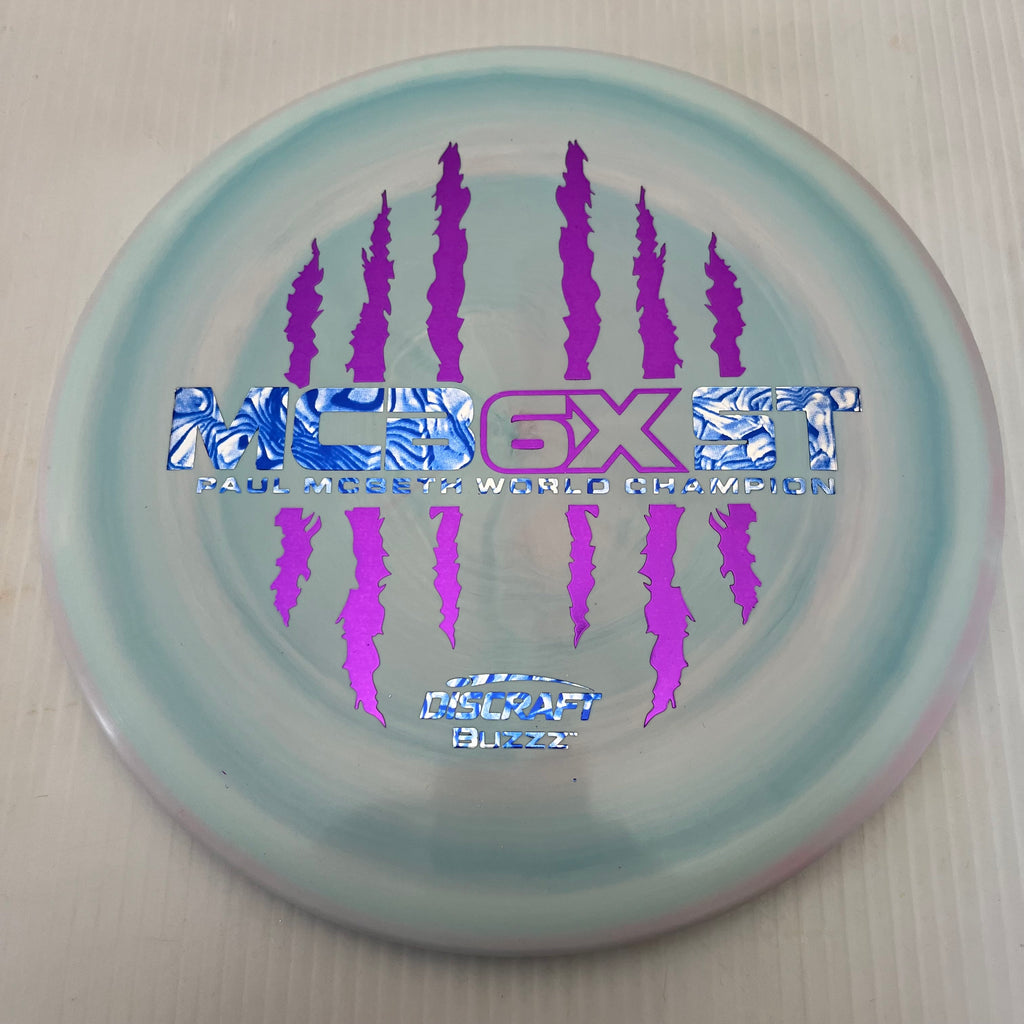 Discraft Paul McBeth 6x Claws Swirly ESP Buzzz 5/4/-1/1