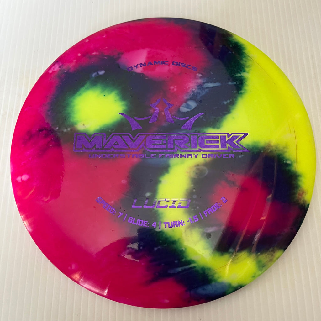 Dynamic Discs MyDye Lucid Maverick 7/4/-1.5/2