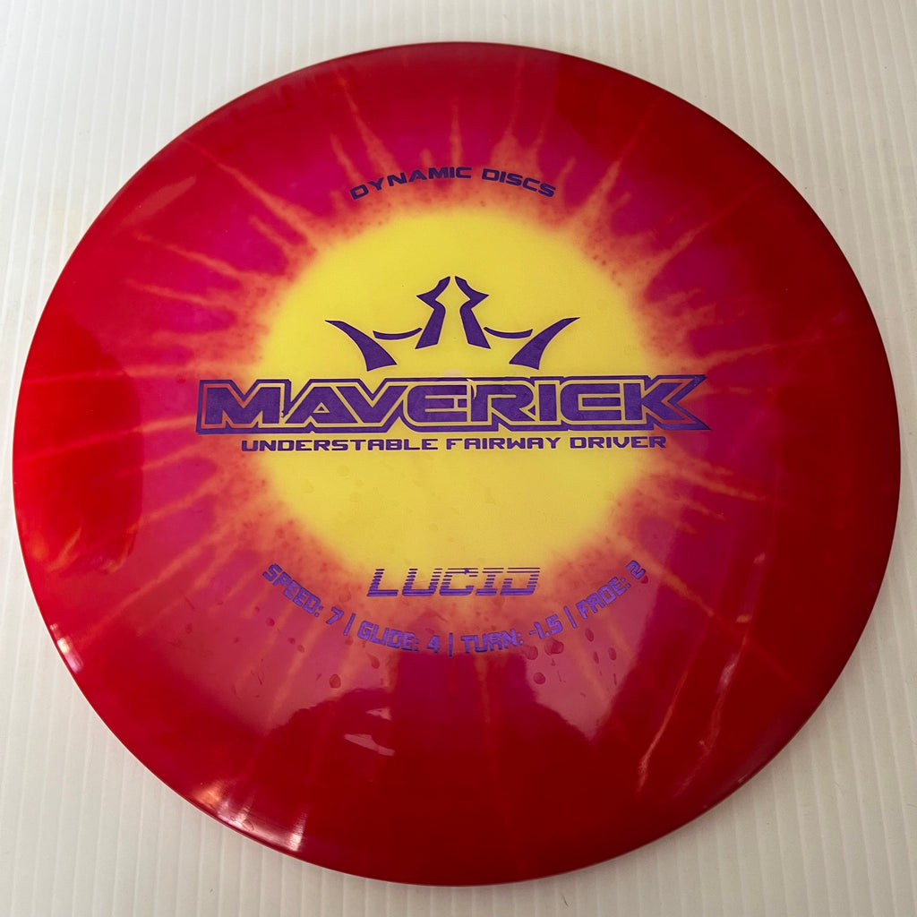 Dynamic Discs MyDye Lucid Maverick 7/4/-1.5/2