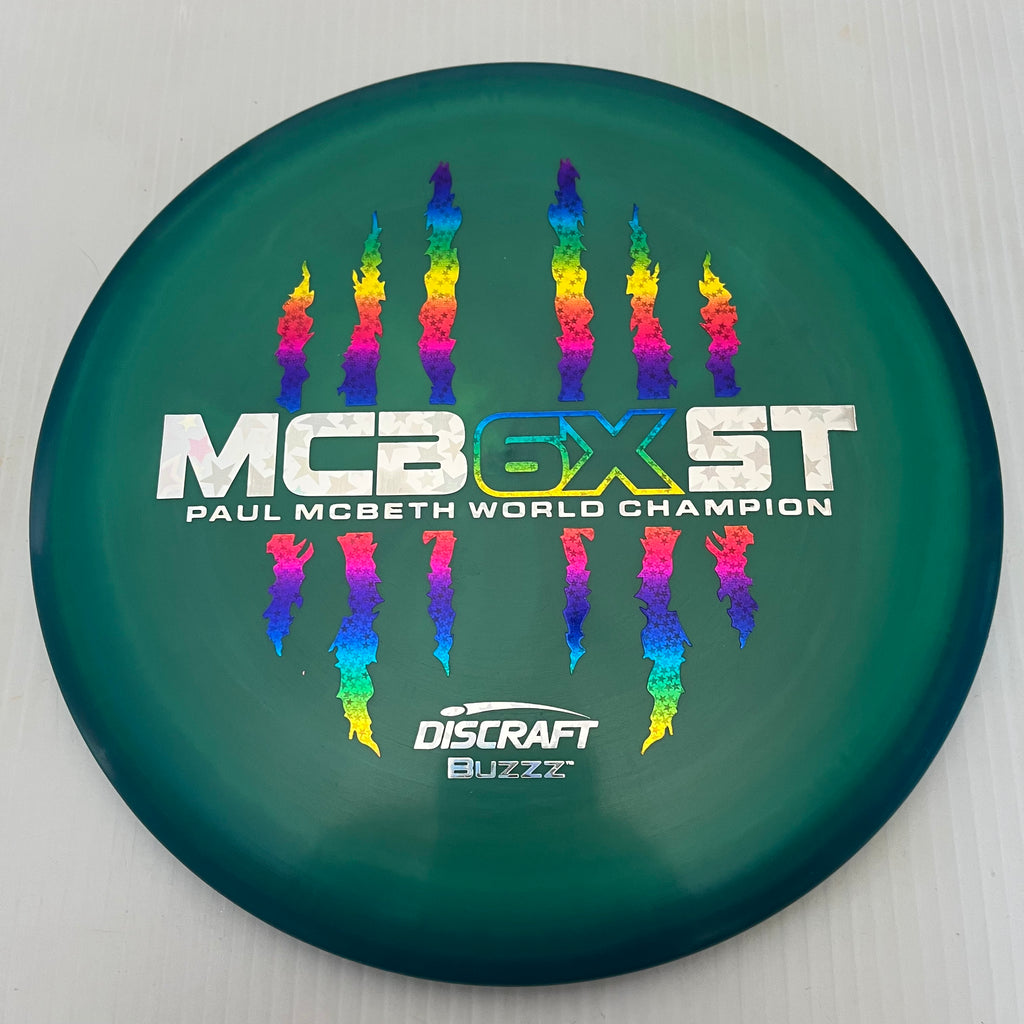 Discraft Paul McBeth 6x Claws Swirly ESP Buzzz 5/4/-1/1