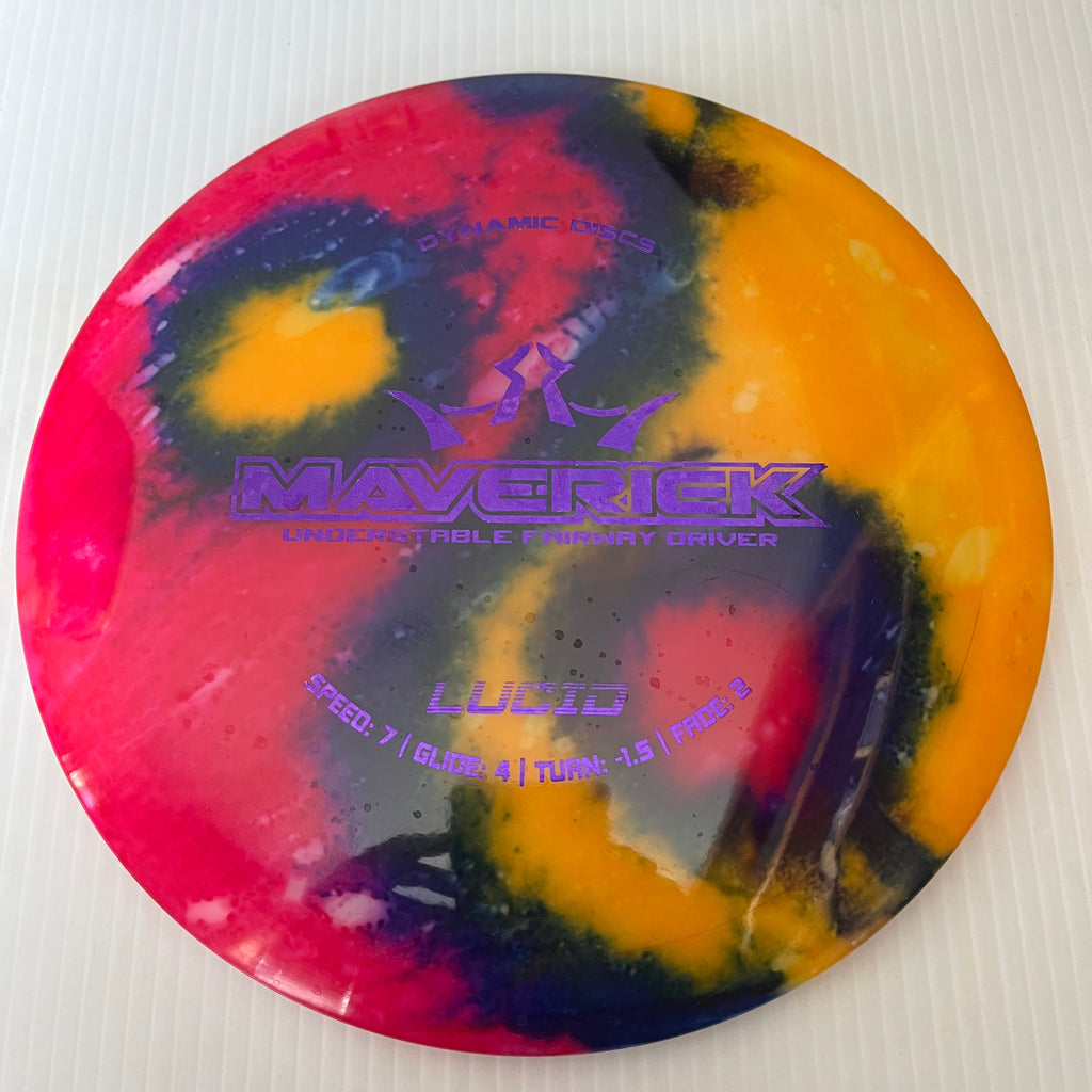 Dynamic Discs MyDye Lucid Maverick 7/4/-1.5/2