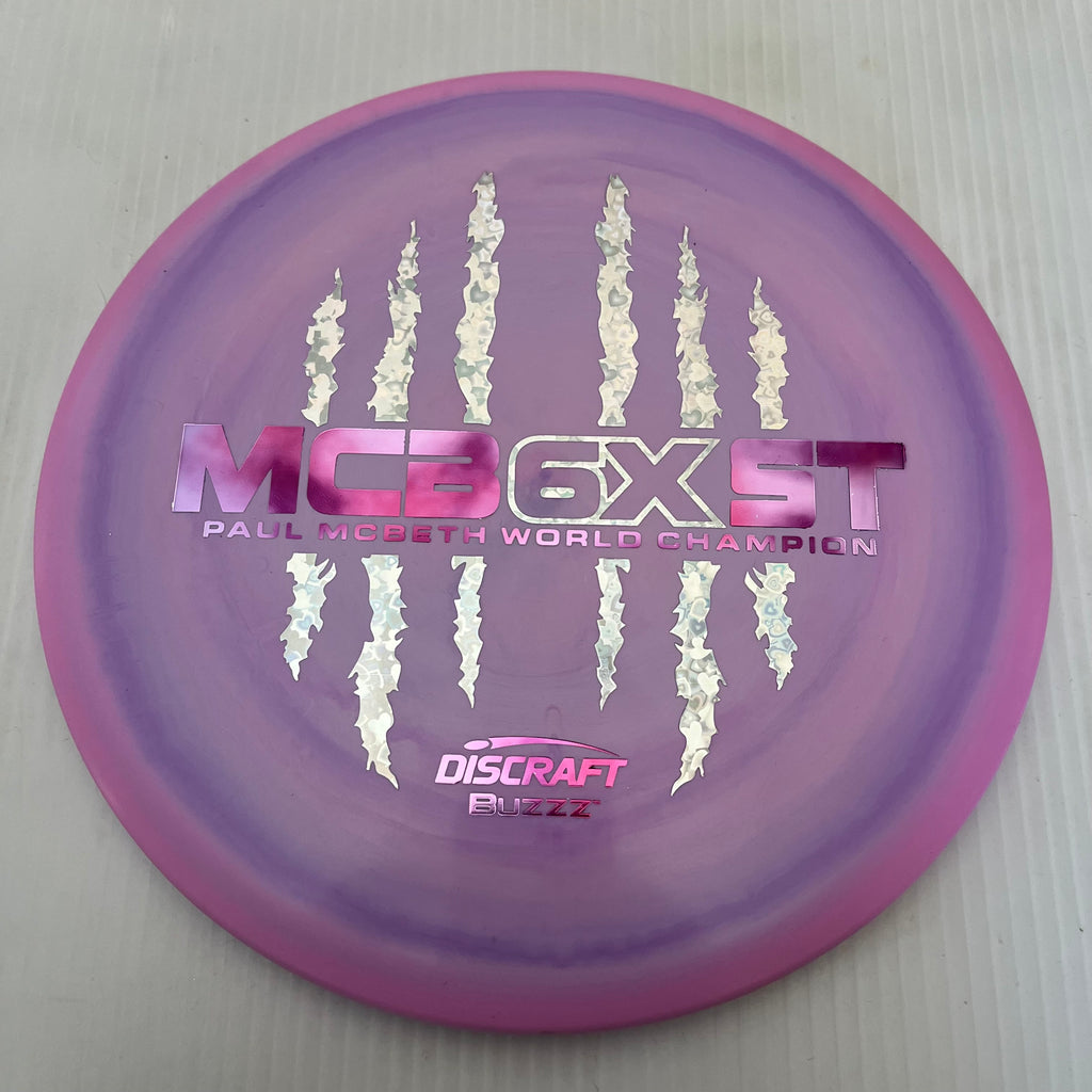 Discraft Paul McBeth 6x Claws Swirly ESP Buzzz 5/4/-1/1