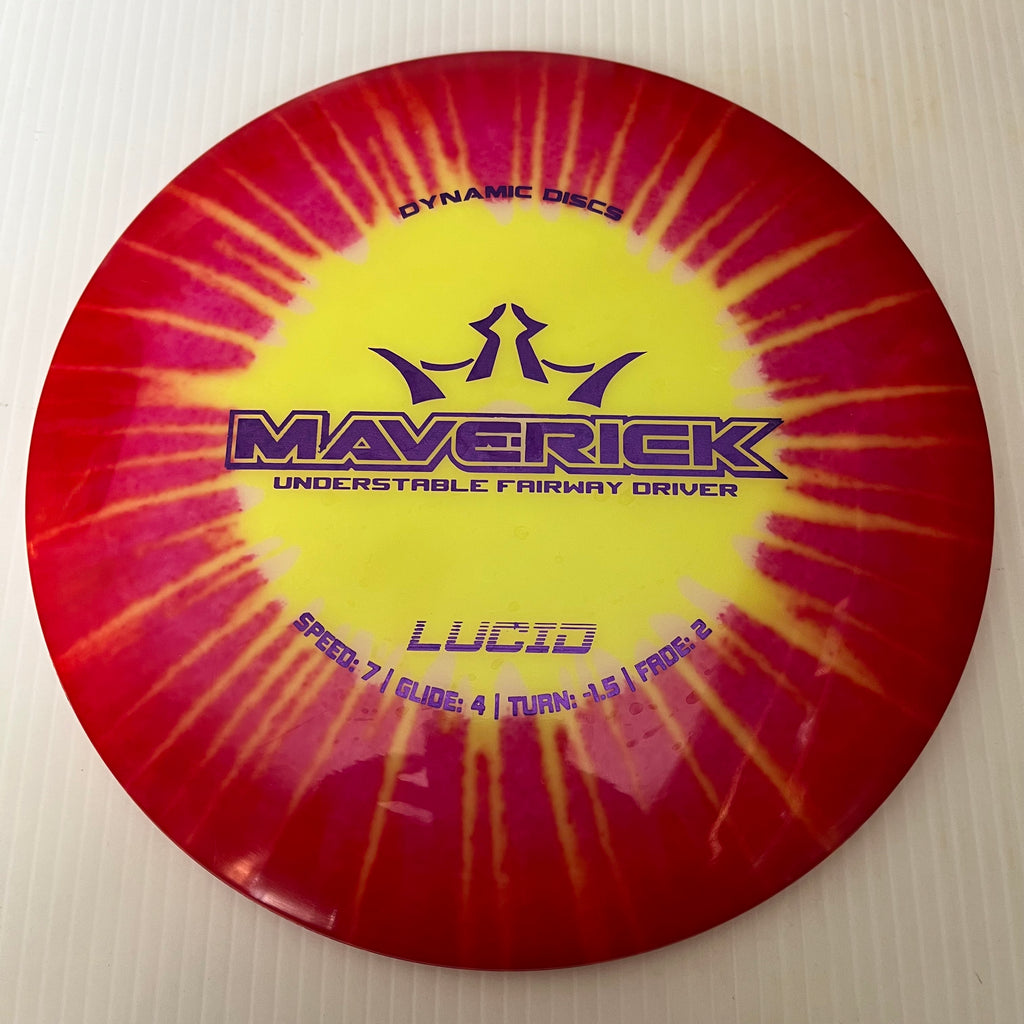 Dynamic Discs MyDye Lucid Maverick 7/4/-1.5/2