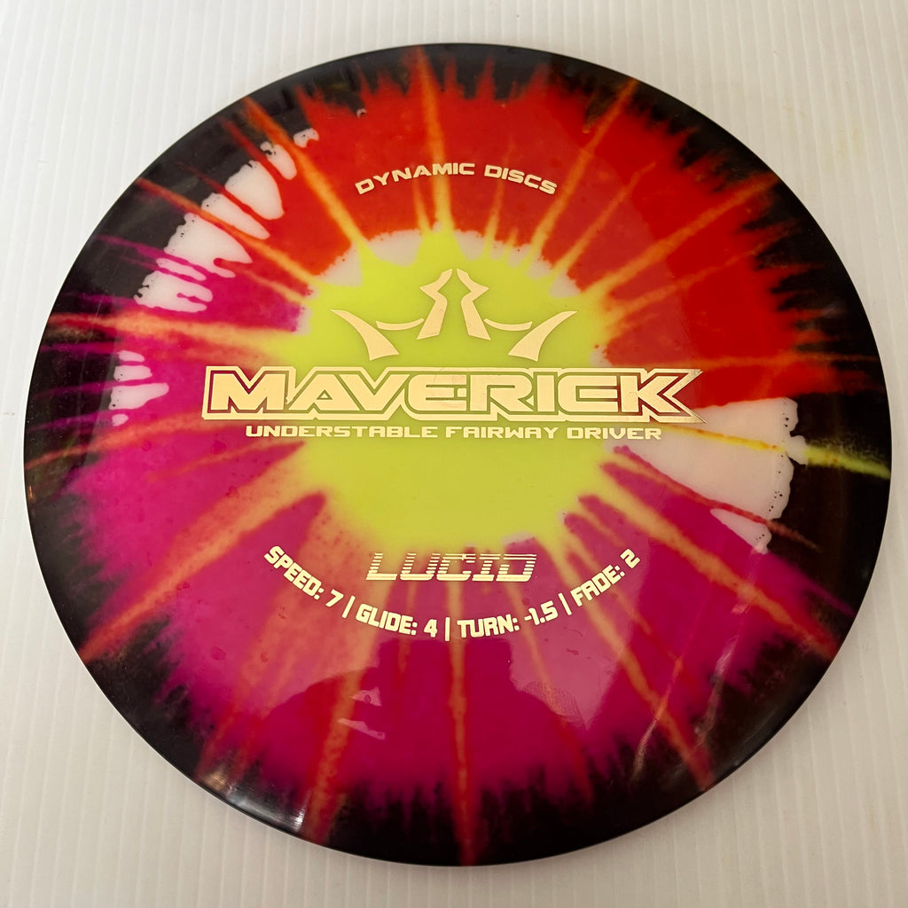 Dynamic Discs MyDye Lucid Maverick 7/4/-1.5/2