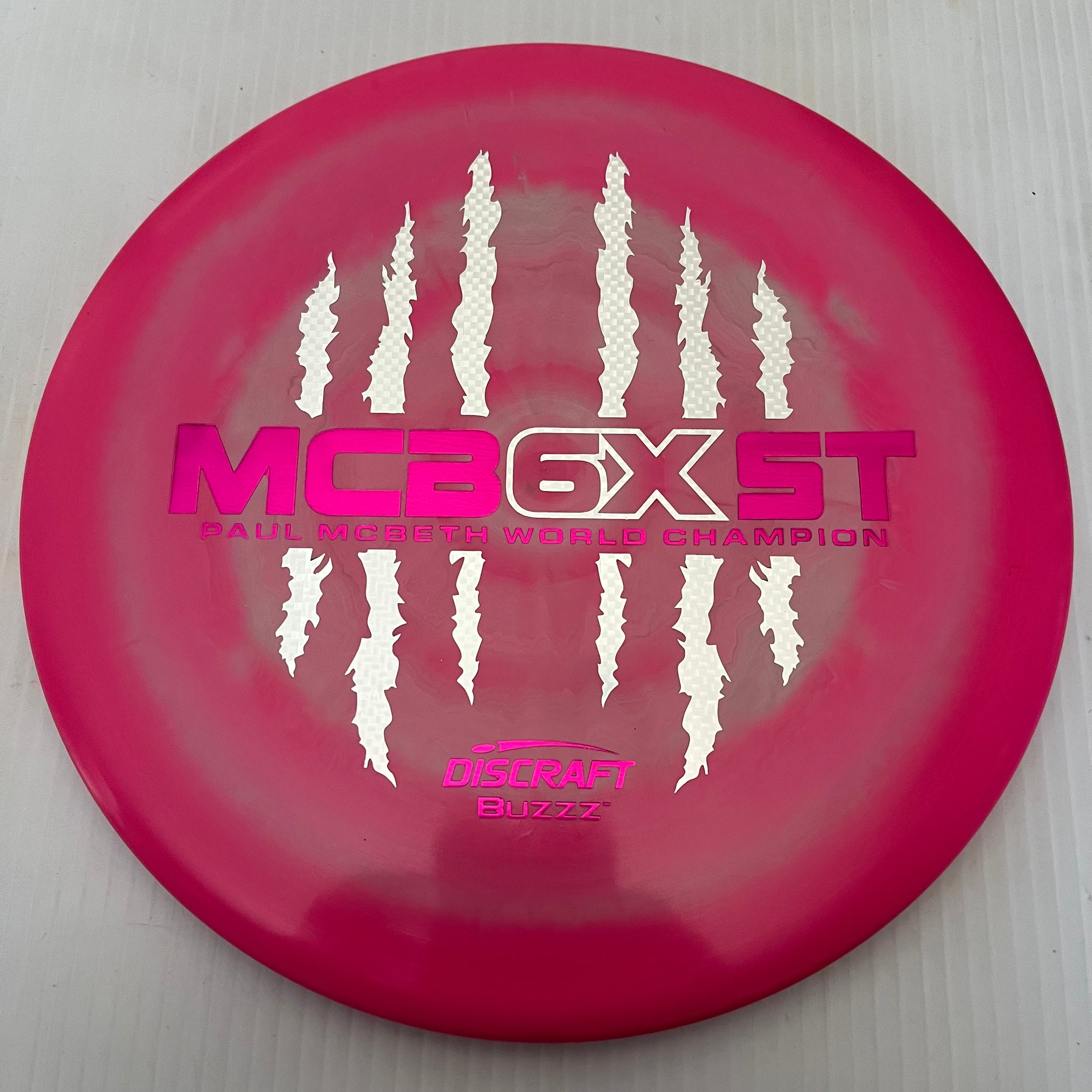 Discraft Paul McBeth 6x Claws Swirly ESP Buzzz 5/4/-1/1