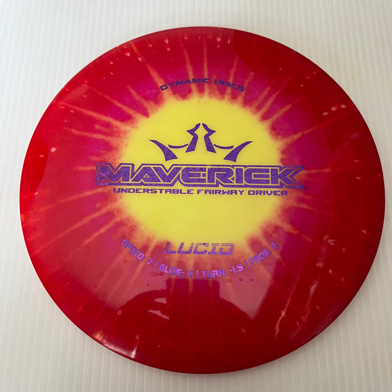 Dynamic Discs MyDye Lucid Maverick 7/4/-1.5/2