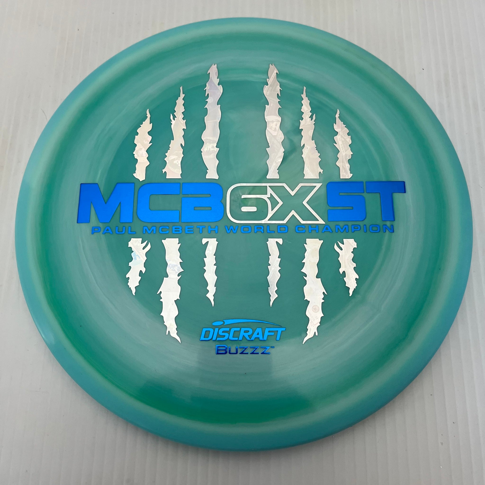 Discraft Paul McBeth 6x Claws Swirly ESP Buzzz 5/4/-1/1