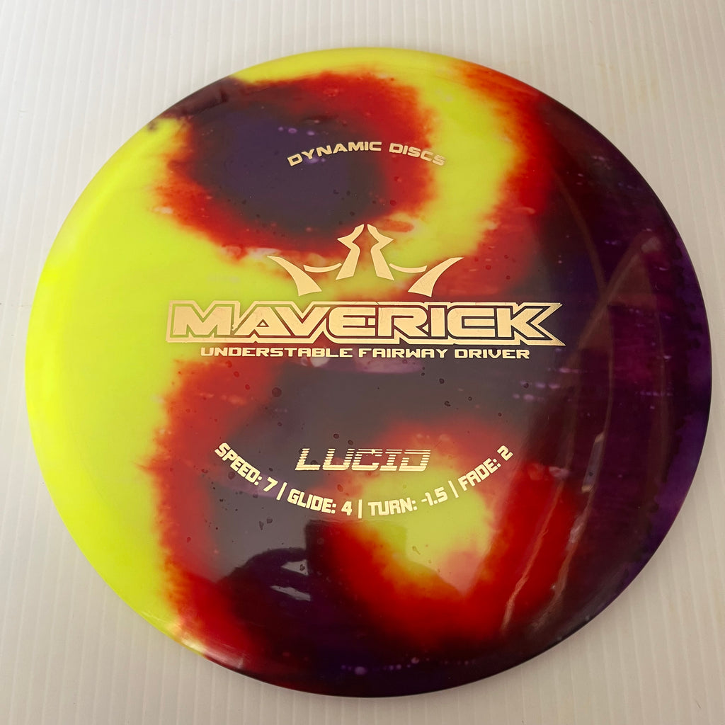 Dynamic Discs MyDye Lucid Maverick 7/4/-1.5/2