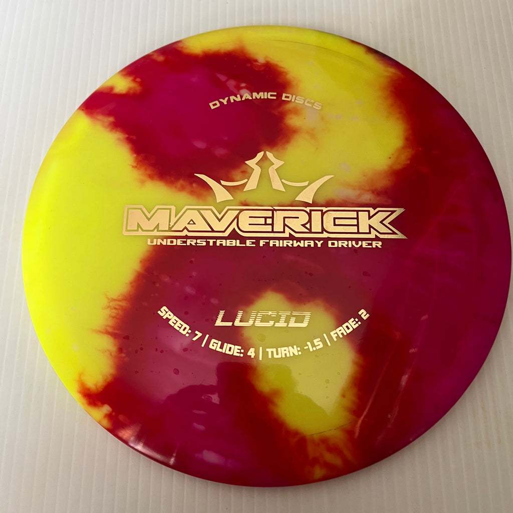 Dynamic Discs MyDye Lucid Maverick 7/4/-1.5/2