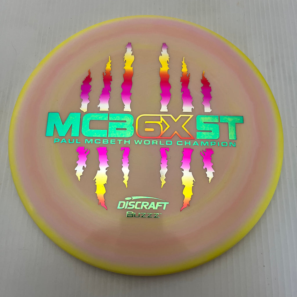 Discraft Paul McBeth 6x Claws Swirly ESP Buzzz 5/4/-1/1