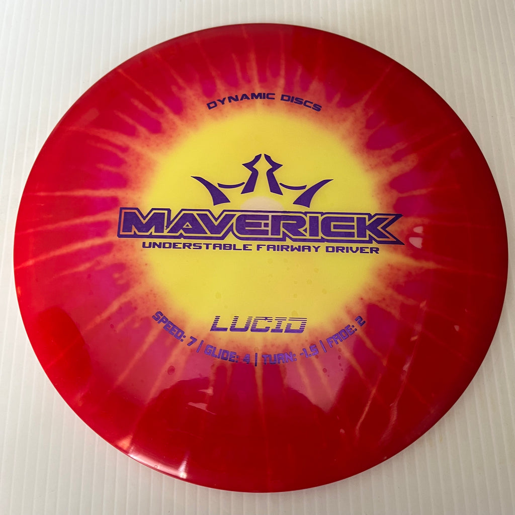 Dynamic Discs MyDye Lucid Maverick 7/4/-1.5/2