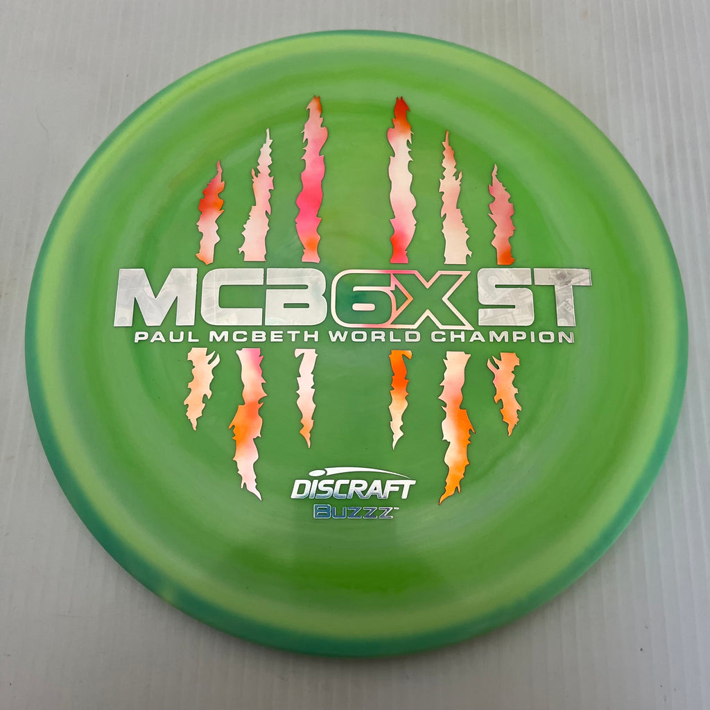 Discraft Paul McBeth 6x Claws Swirly ESP Buzzz 5/4/-1/1
