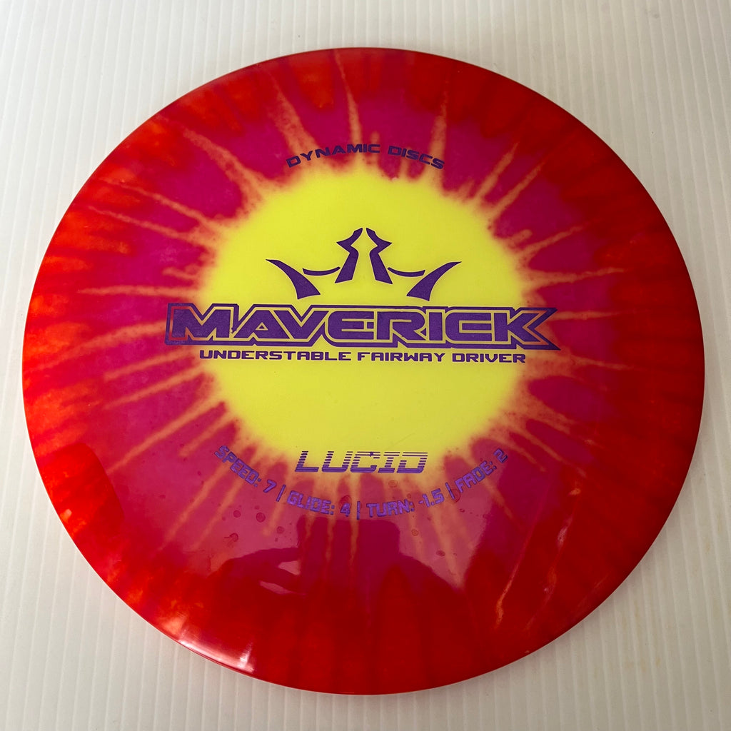 Dynamic Discs MyDye Lucid Maverick 7/4/-1.5/2
