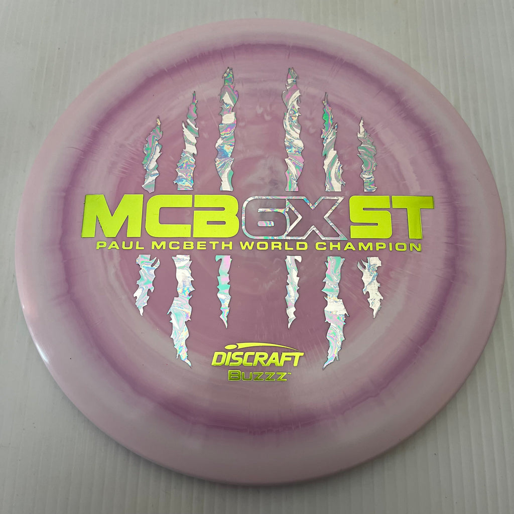 Discraft Paul McBeth 6x Claws Swirly ESP Buzzz 5/4/-1/1