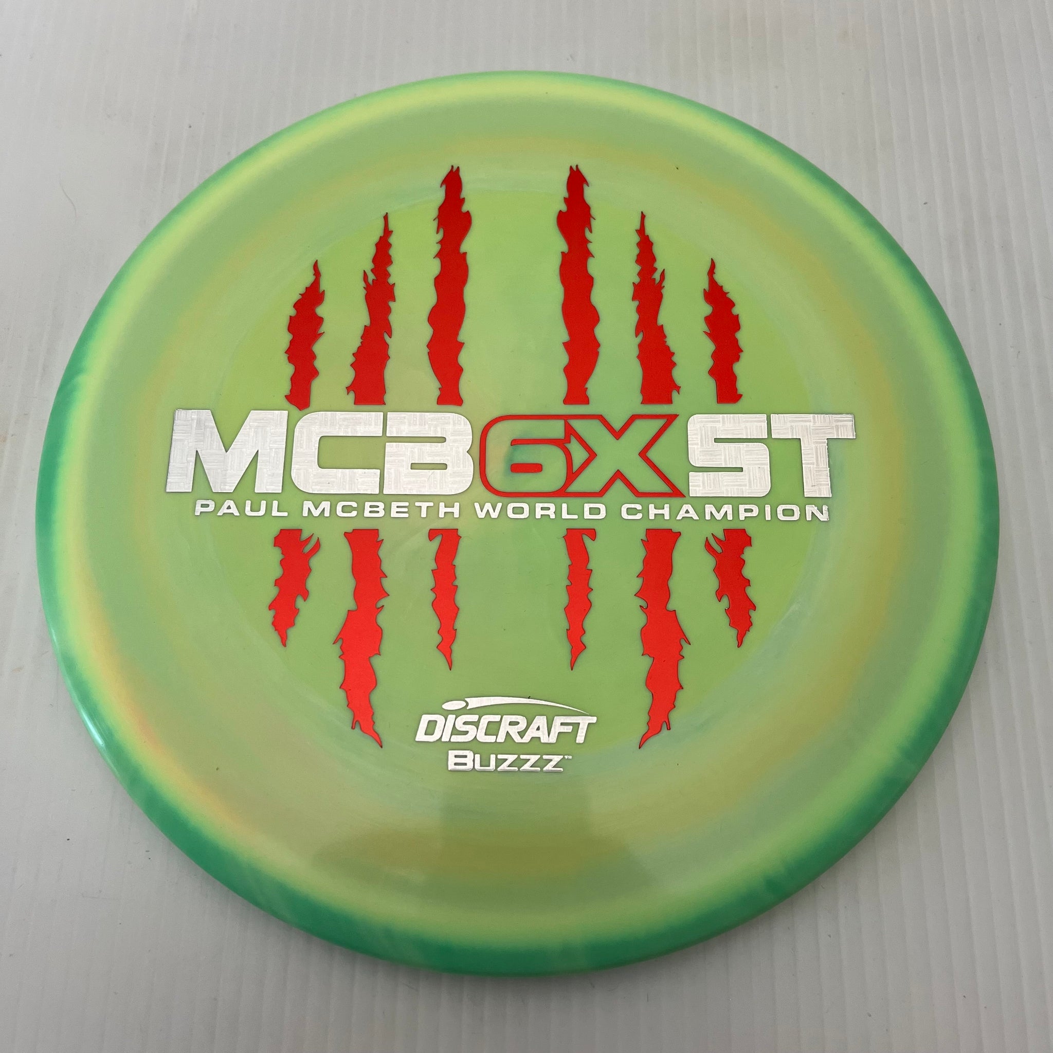 Discraft Paul McBeth 6x Claws Swirly ESP Buzzz 5/4/-1/1