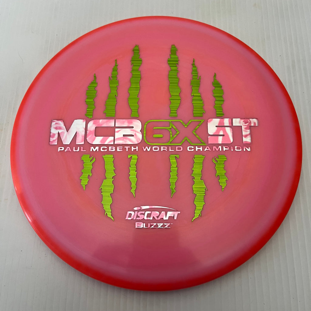 Discraft Paul McBeth 6x Claws Swirly ESP Buzzz 5/4/-1/1