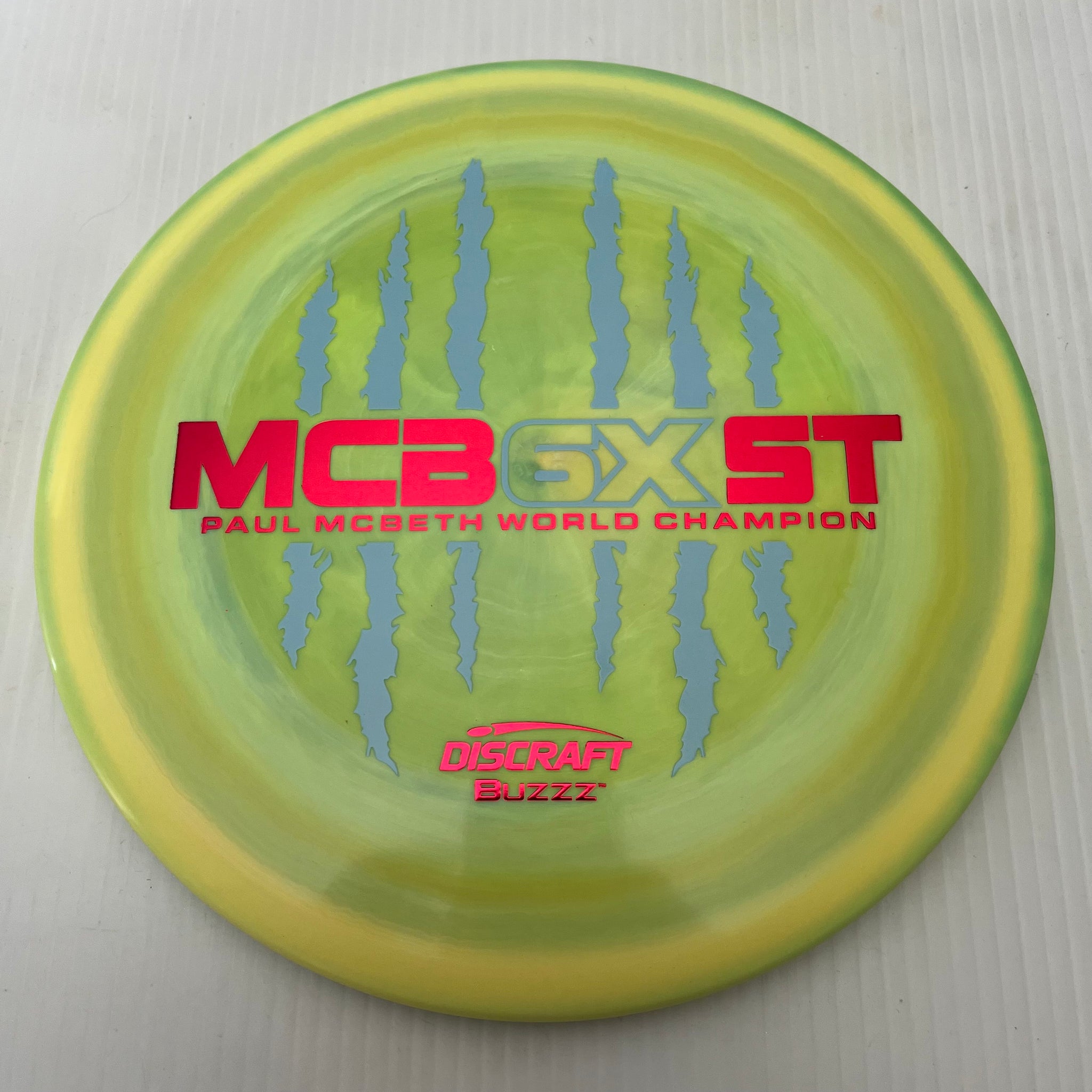 Discraft Paul McBeth 6x Claws Swirly ESP Buzzz 5/4/-1/1