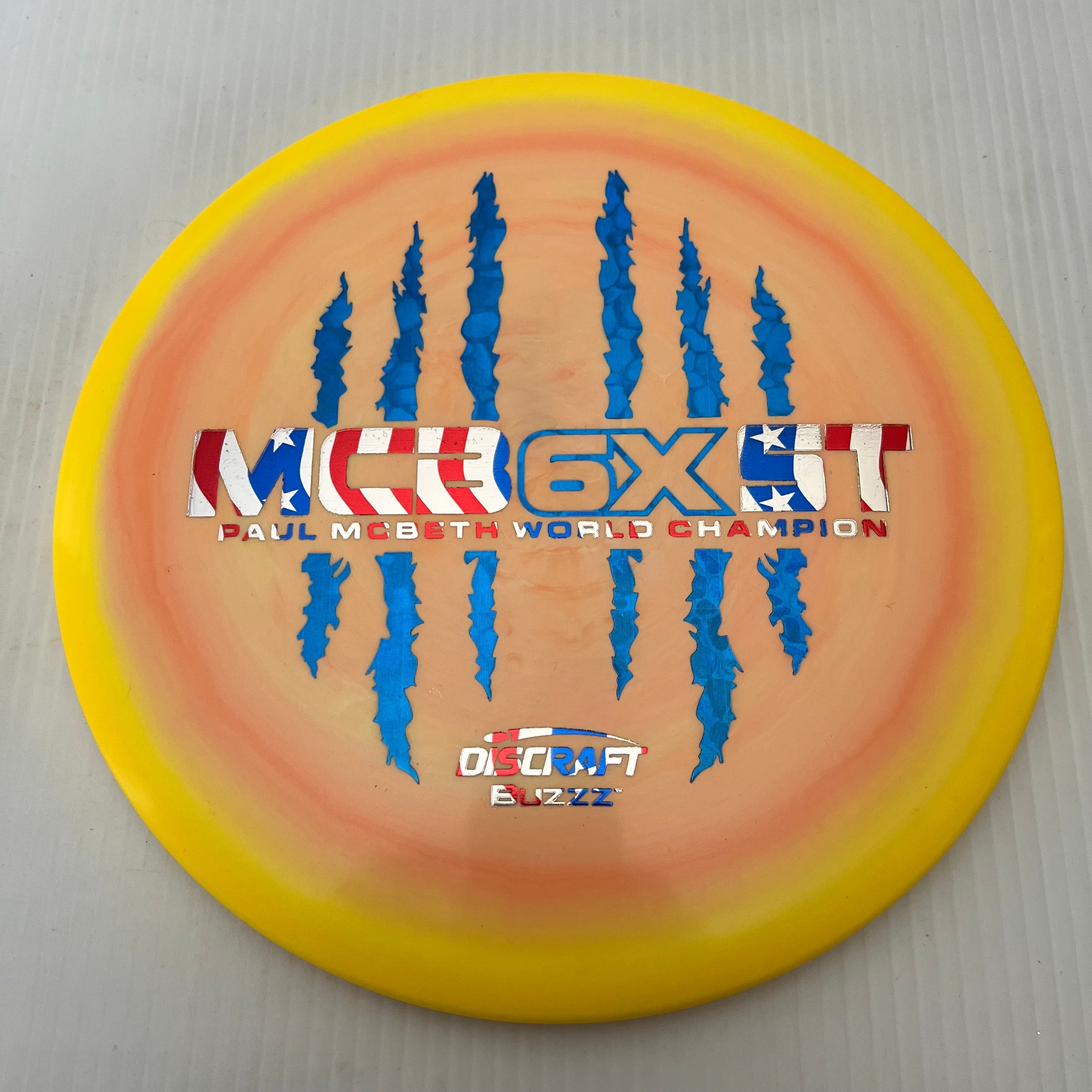 Discraft Paul McBeth 6x Claws Swirly ESP Buzzz 5/4/-1/1