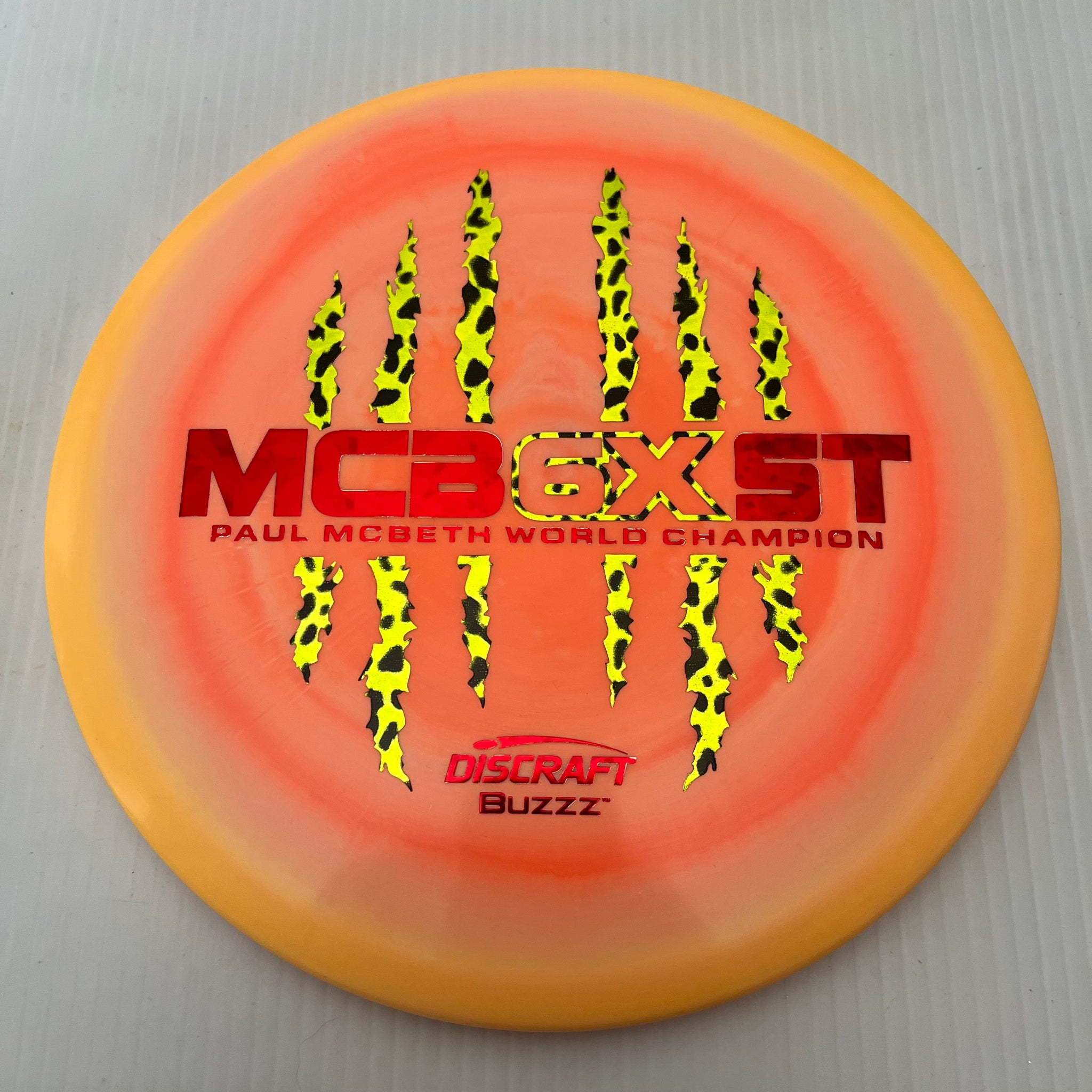 Discraft Paul McBeth 6x Claws Swirly ESP Buzzz 5/4/-1/1