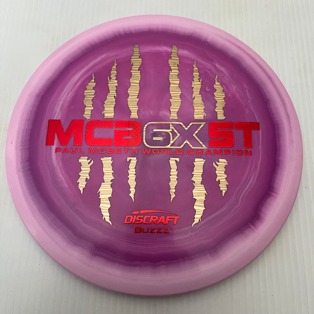 Discraft Paul McBeth 6x Claws Swirly ESP Buzzz 5/4/-1/1