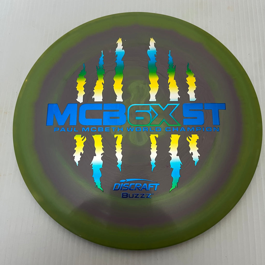 Discraft Paul McBeth 6x Claws Swirly ESP Buzzz 5/4/-1/1