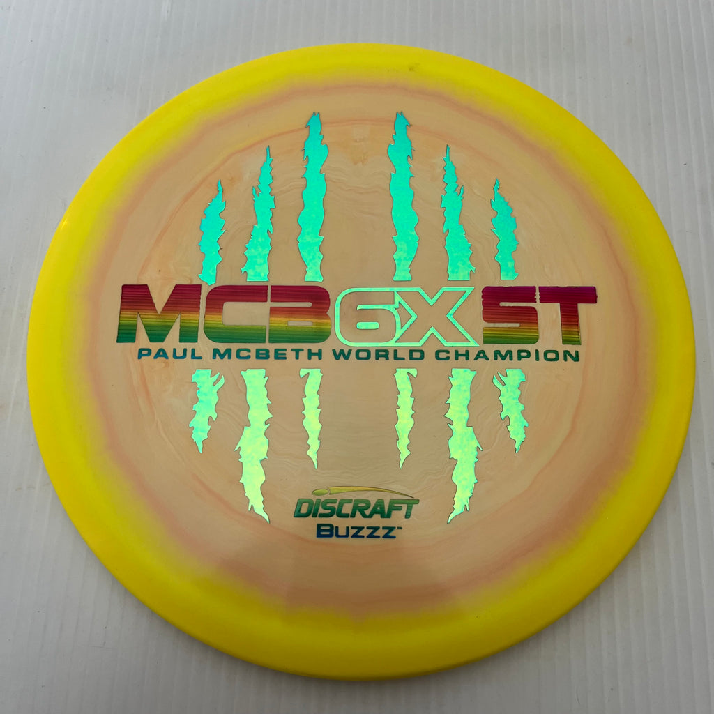 Discraft Paul McBeth 6x Claws Swirly ESP Buzzz 5/4/-1/1