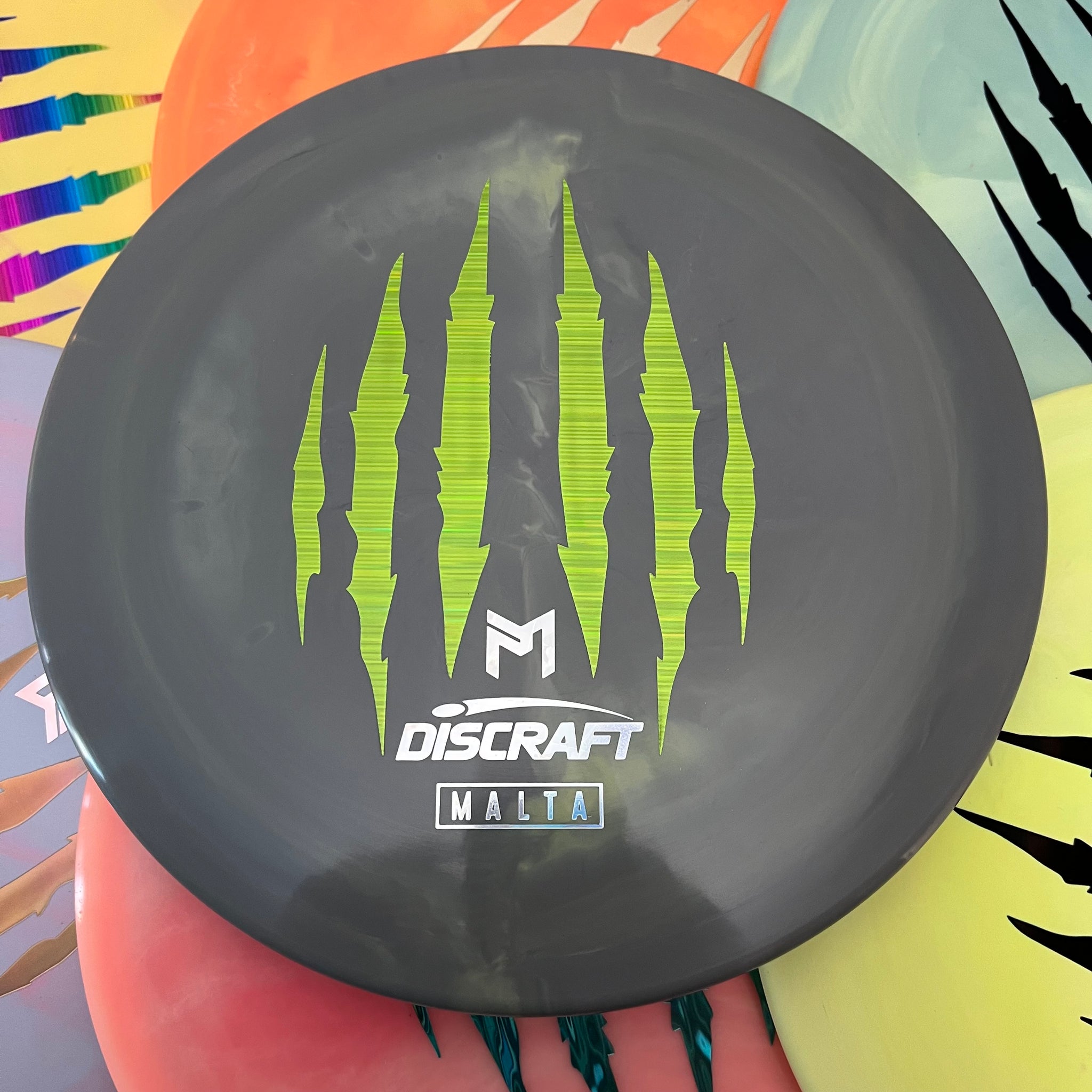 Discraft Paul McBeth 6x Claws Swirly ESP Malta 5/4/1/3