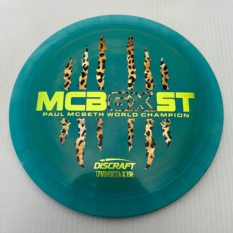 Discraft Paul McBeth 6x Claws Swirly ESP Undertaker 9/5/-1/2