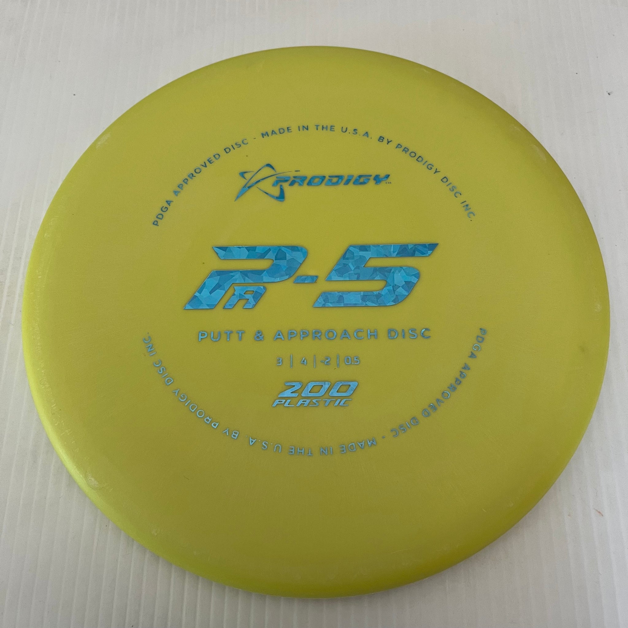 Prodigy 200 Pa-5 3/4/-2/0.5
