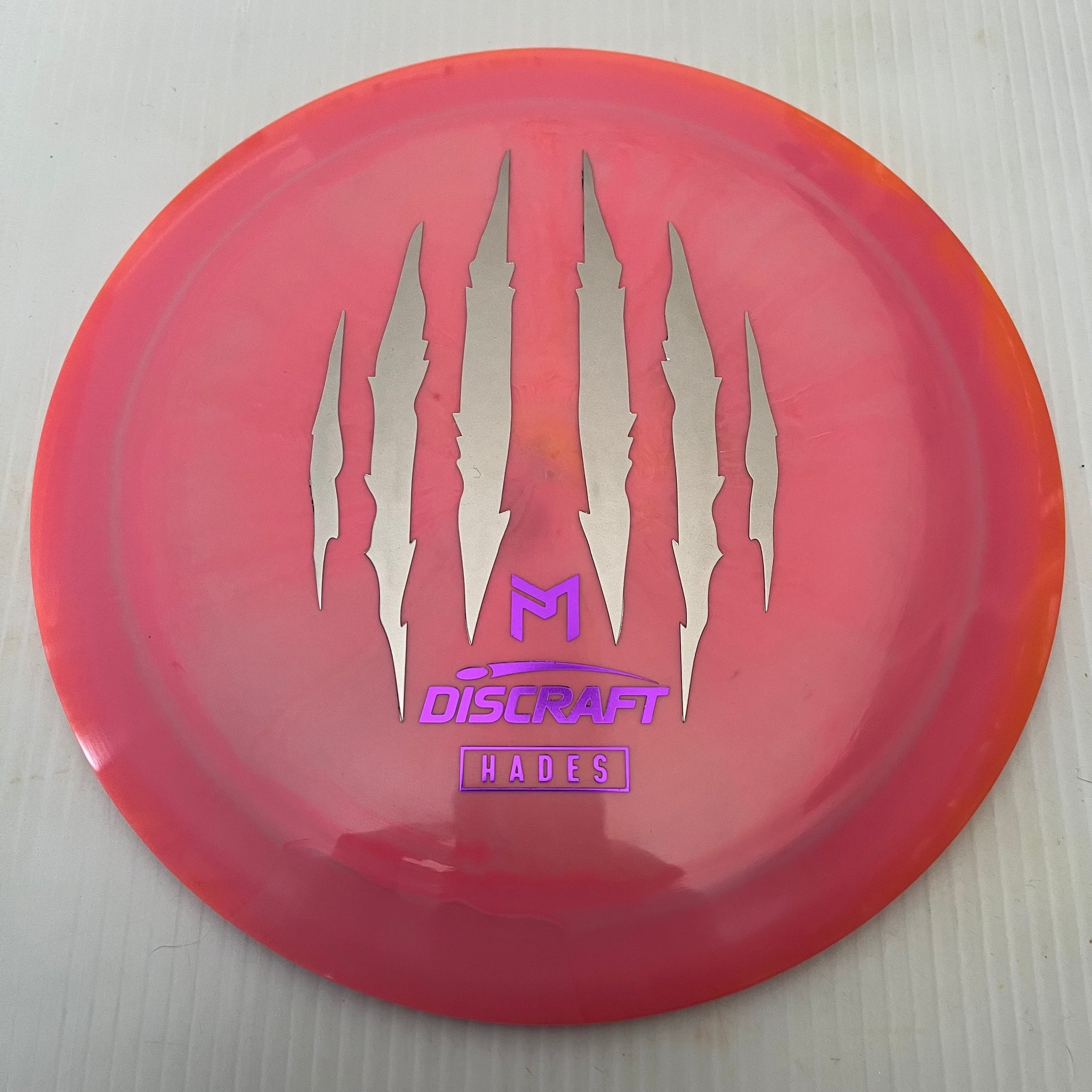 Discraft Paul McBeth 6x Claws Swirly ESP Hades 12/6/-3/2