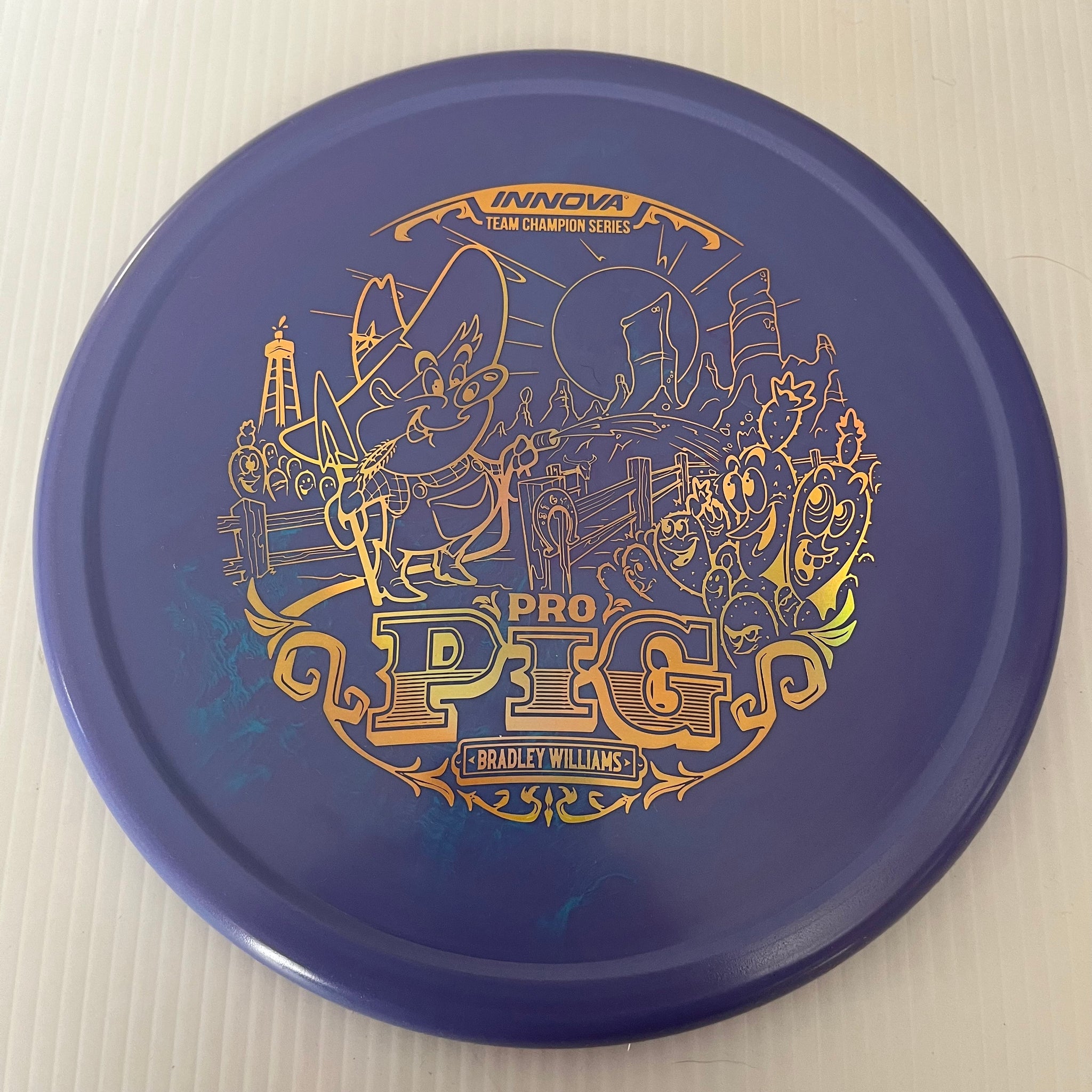 Innova 2022 Bradley Williams Tour Series Color Glow Pro Pig 3/1/0/3