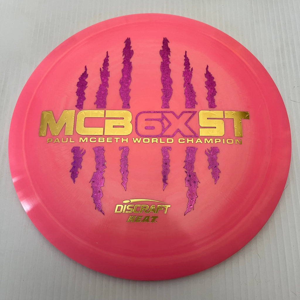 Discraft Paul McBeth 6x Claws Swirly ESP Heat 9/6/-3/1