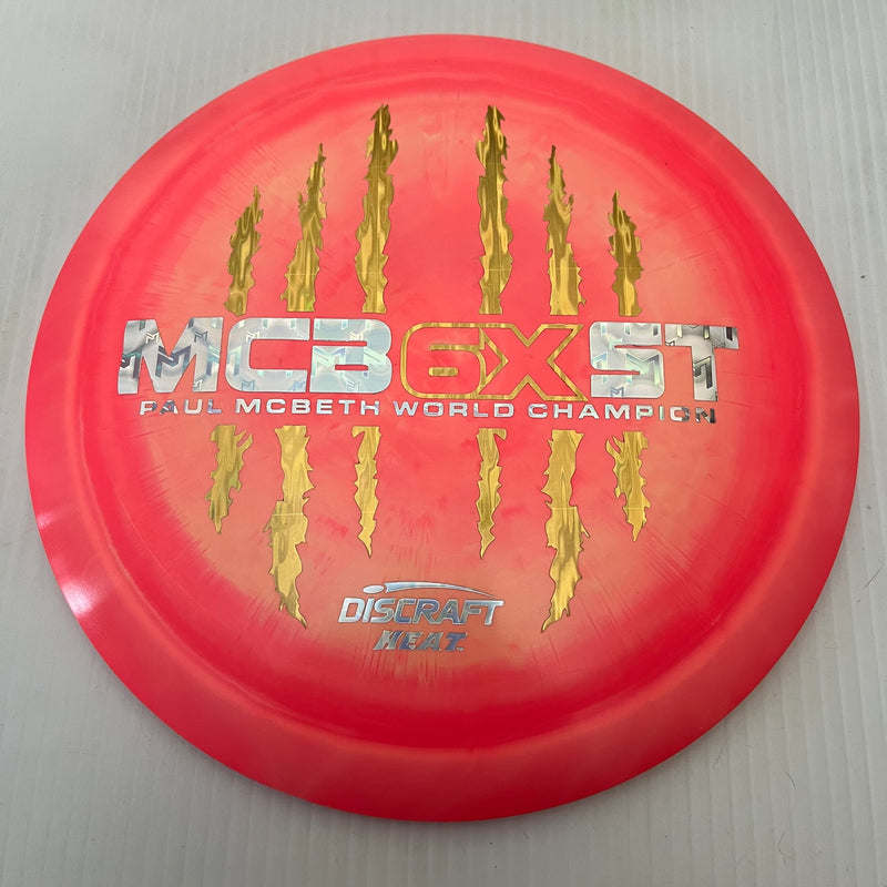 Discraft Paul McBeth 6x Claws Swirly ESP Heat 9/6/-3/1