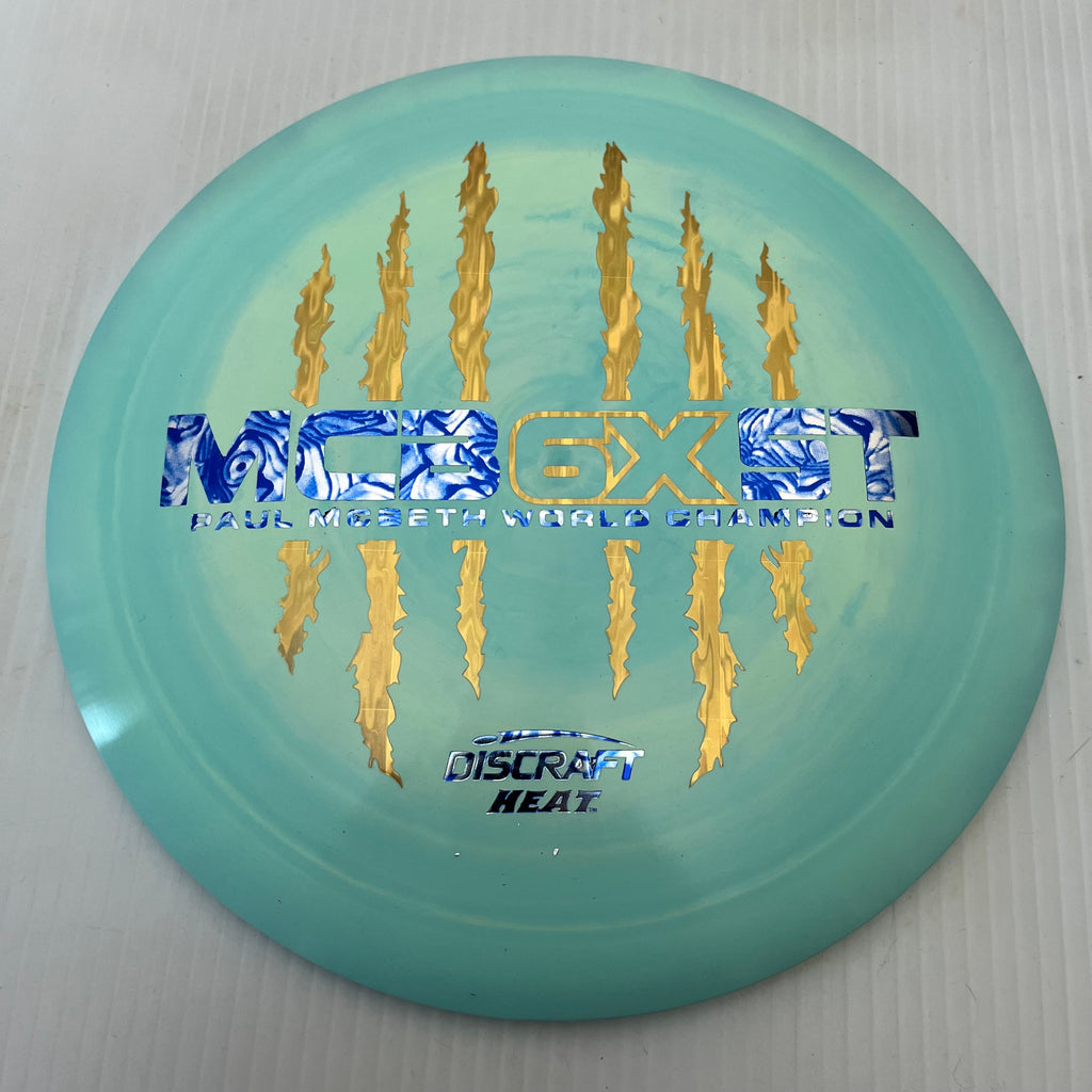 Discraft Paul McBeth 6x Claws Swirly ESP Heat 9/6/-3/1