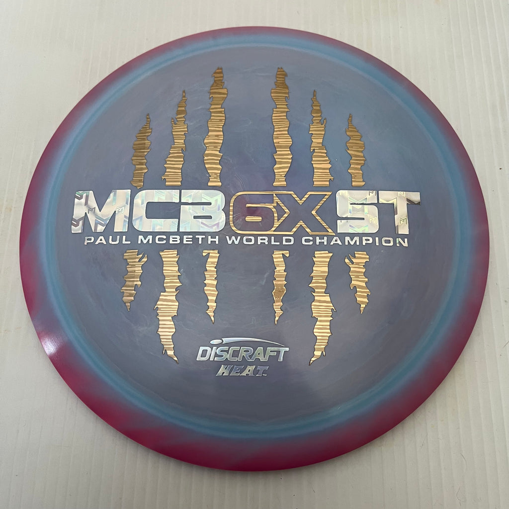Discraft Paul McBeth 6x Claws Swirly ESP Heat 9/6/-3/1